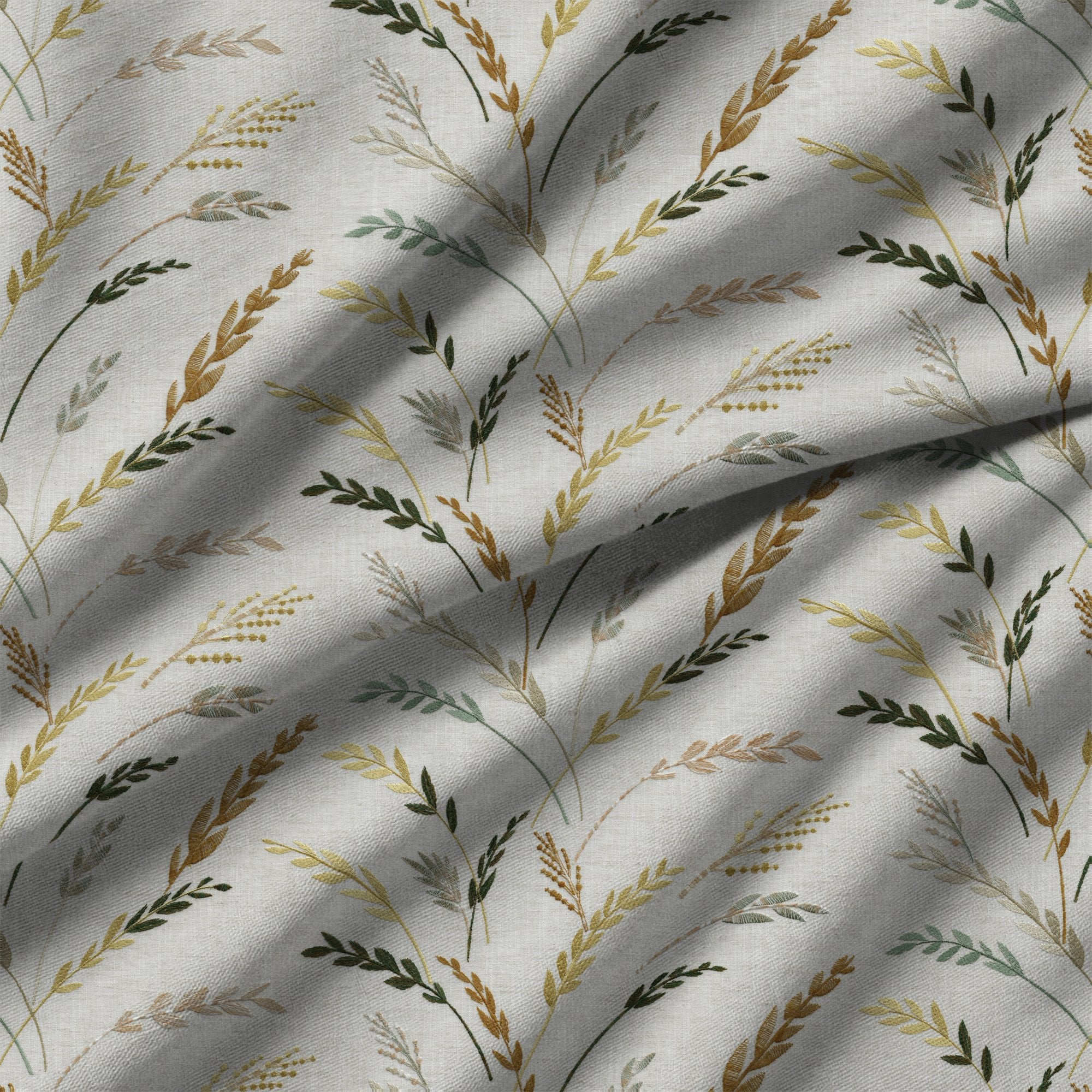 100876BH Lyncott Ochre Belfield Fabric by Belfield Home