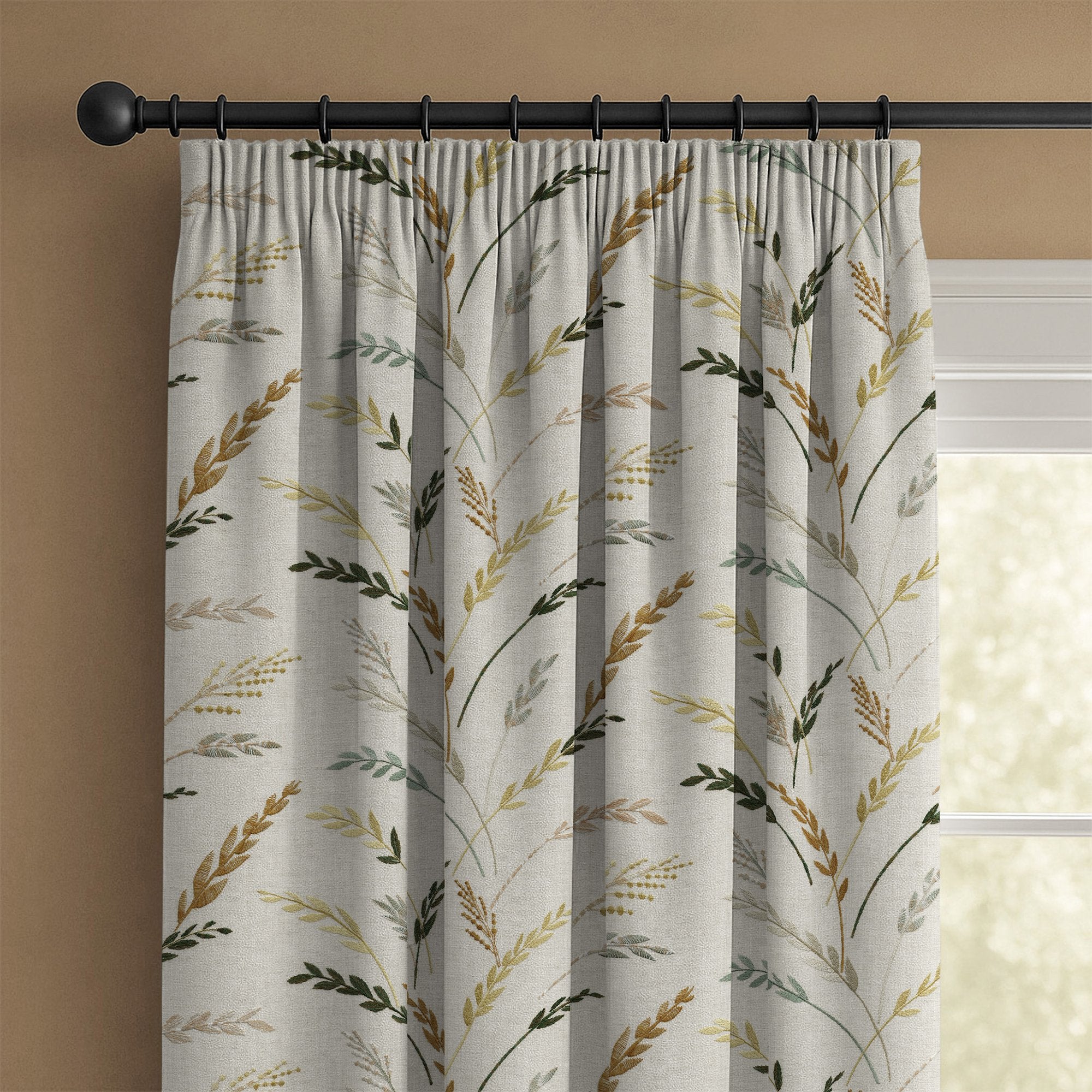 100876BH Lyncott Ochre Belfield Fabric by Belfield Home
