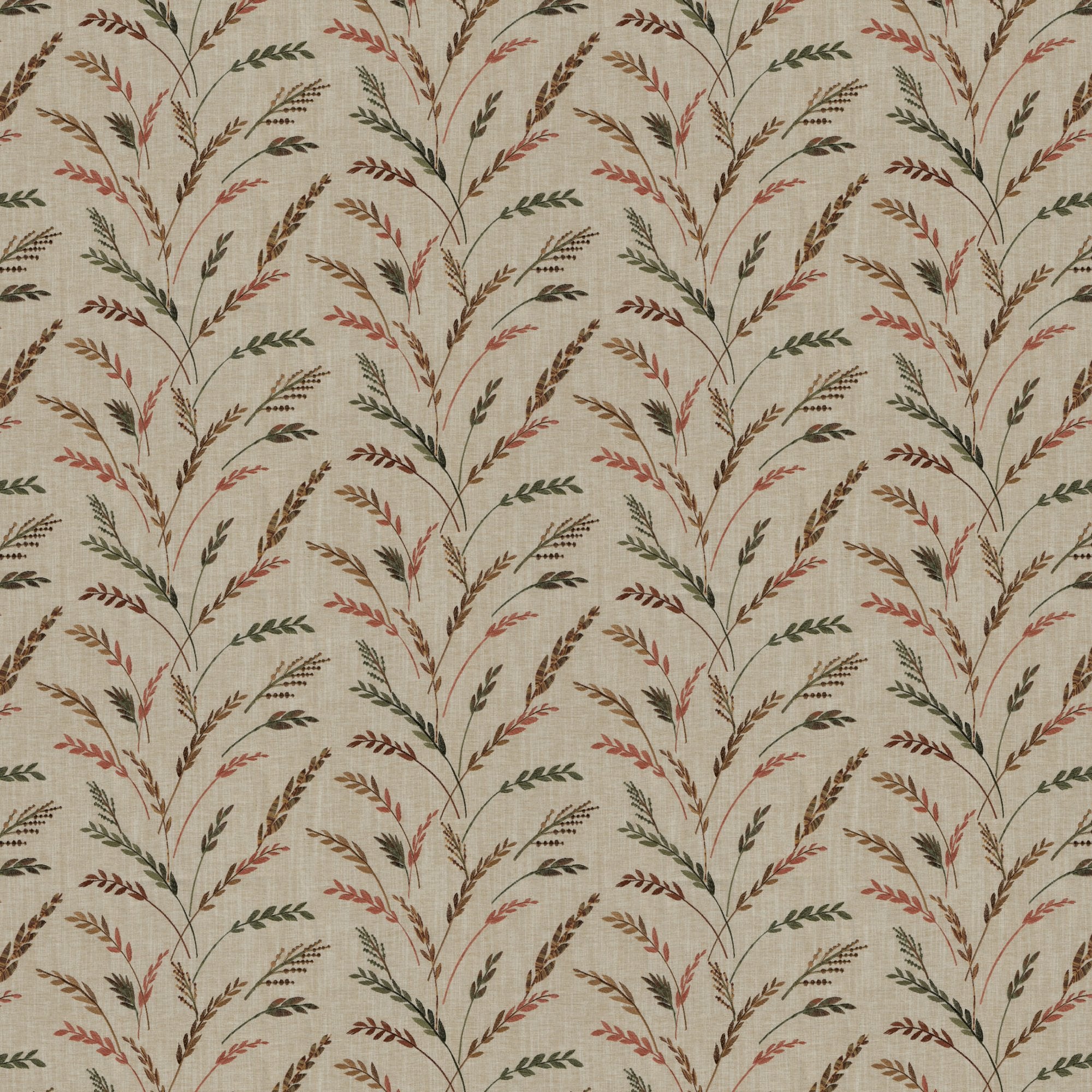 100877BH Lyncott Terracotta Belfield Fabric by Belfield Home