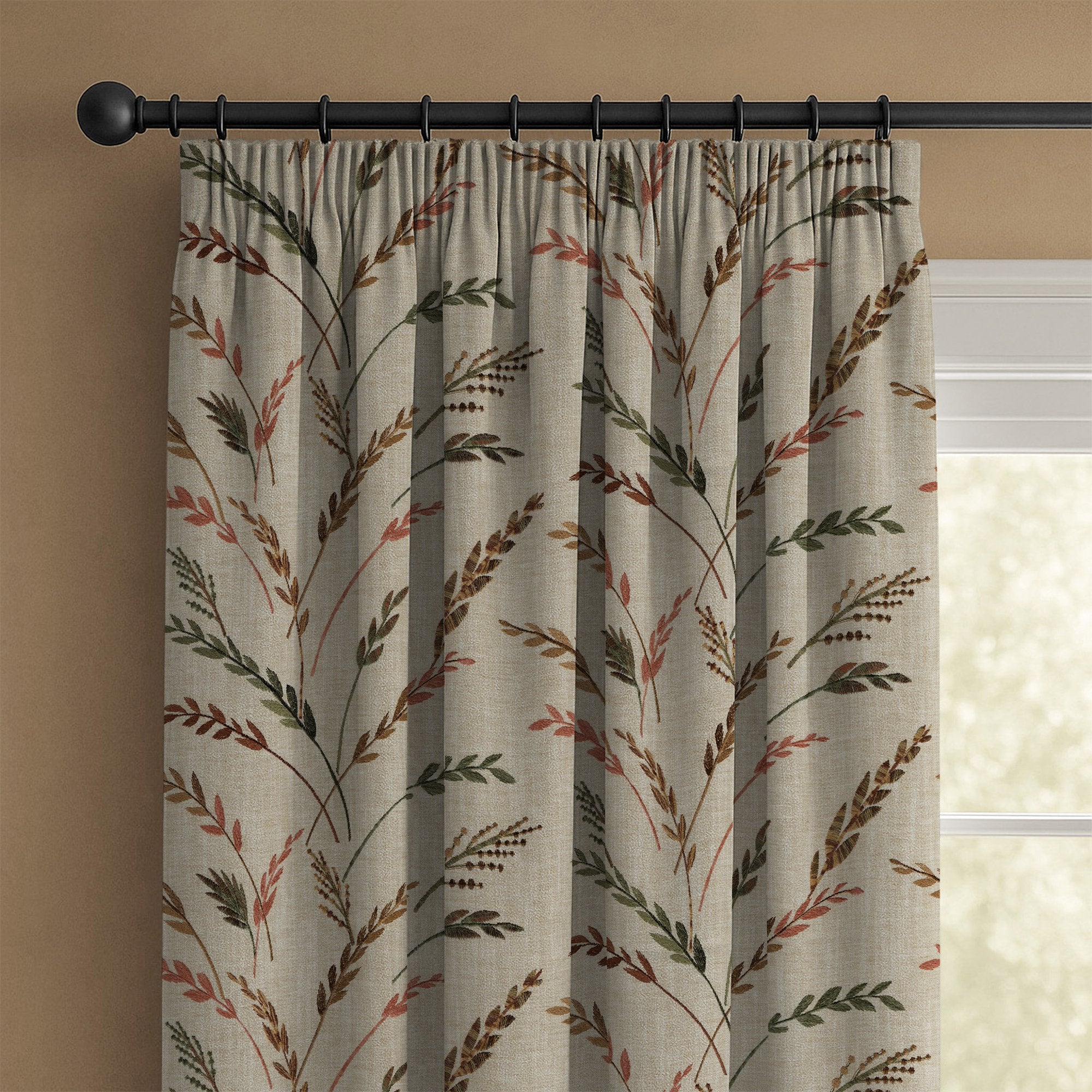 100877BH Lyncott Terracotta Belfield Fabric by Belfield Home