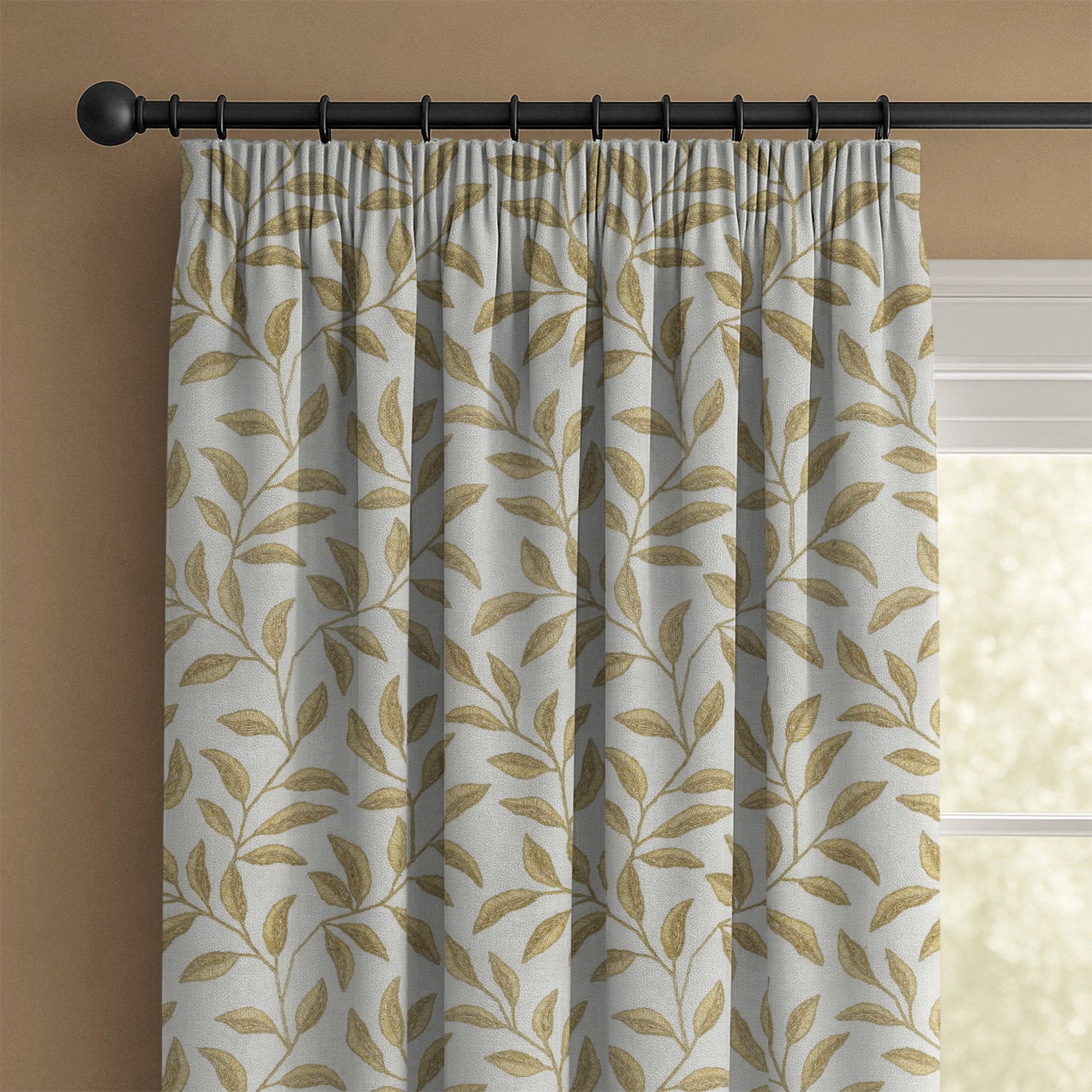 100879BH Alford Ochre Belfield Fabric by Belfield Home