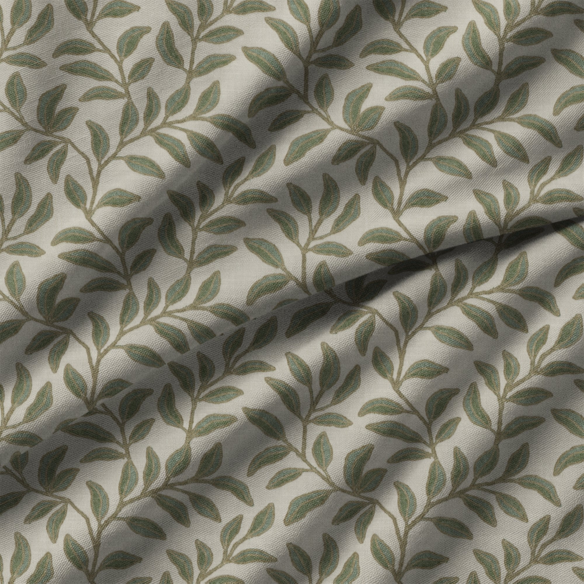 100881BH Alford Green Belfield Fabric by Belfield Home