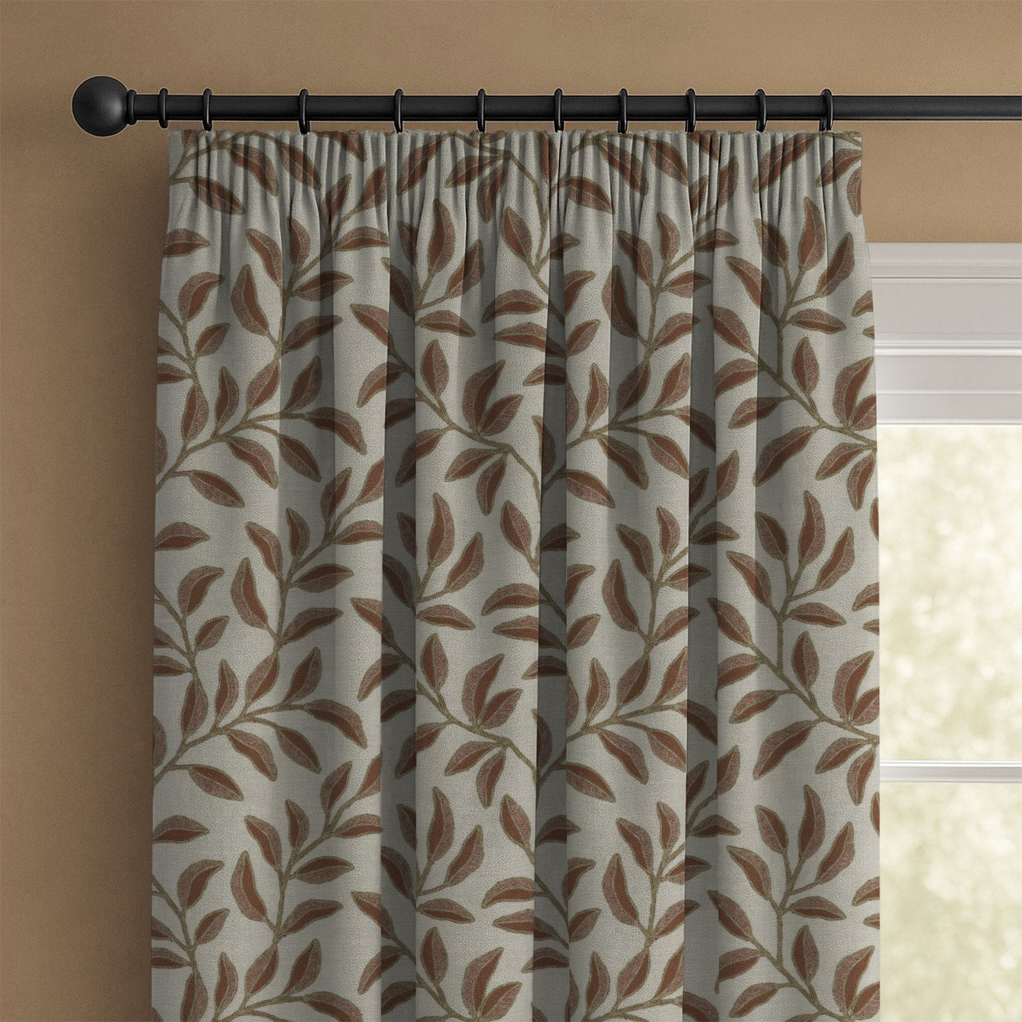 100882BH Alford Rust Belfield Fabric by Belfield Home