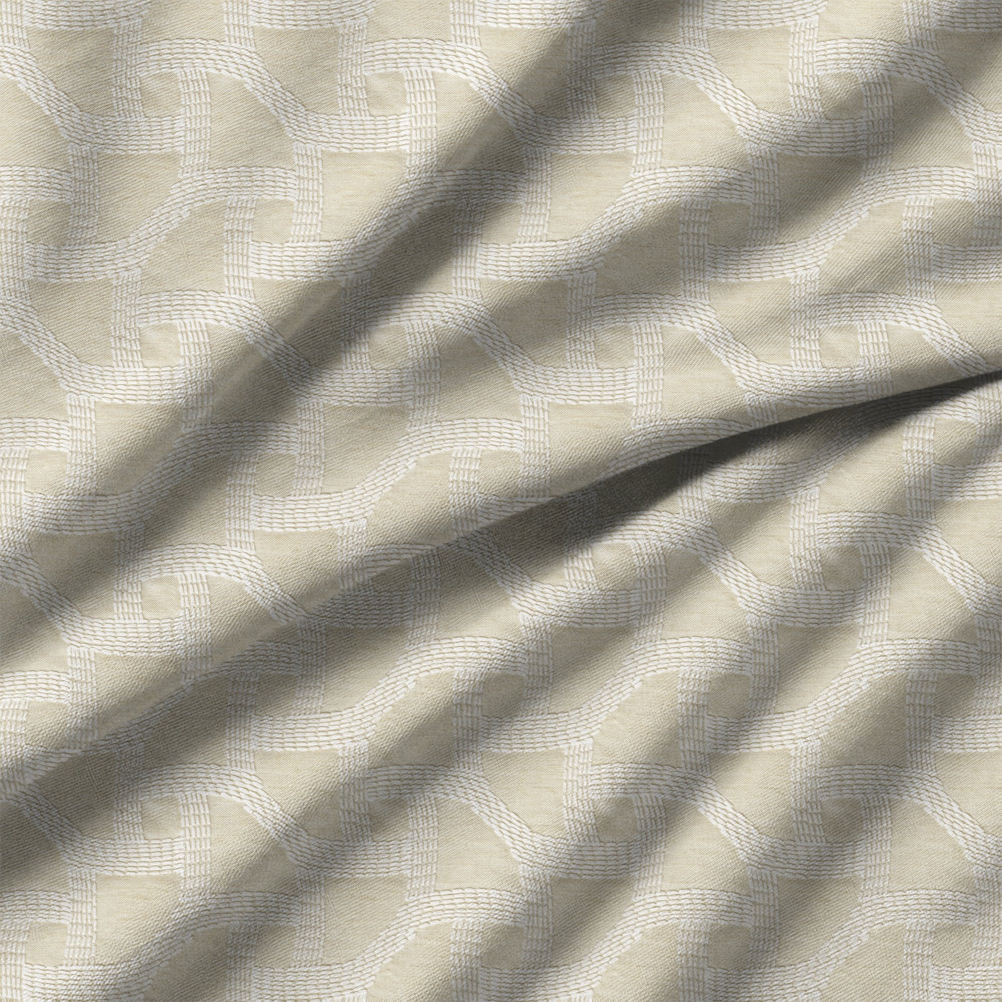 100883BH Wye Linen Belfield Fabric by Belfield Home