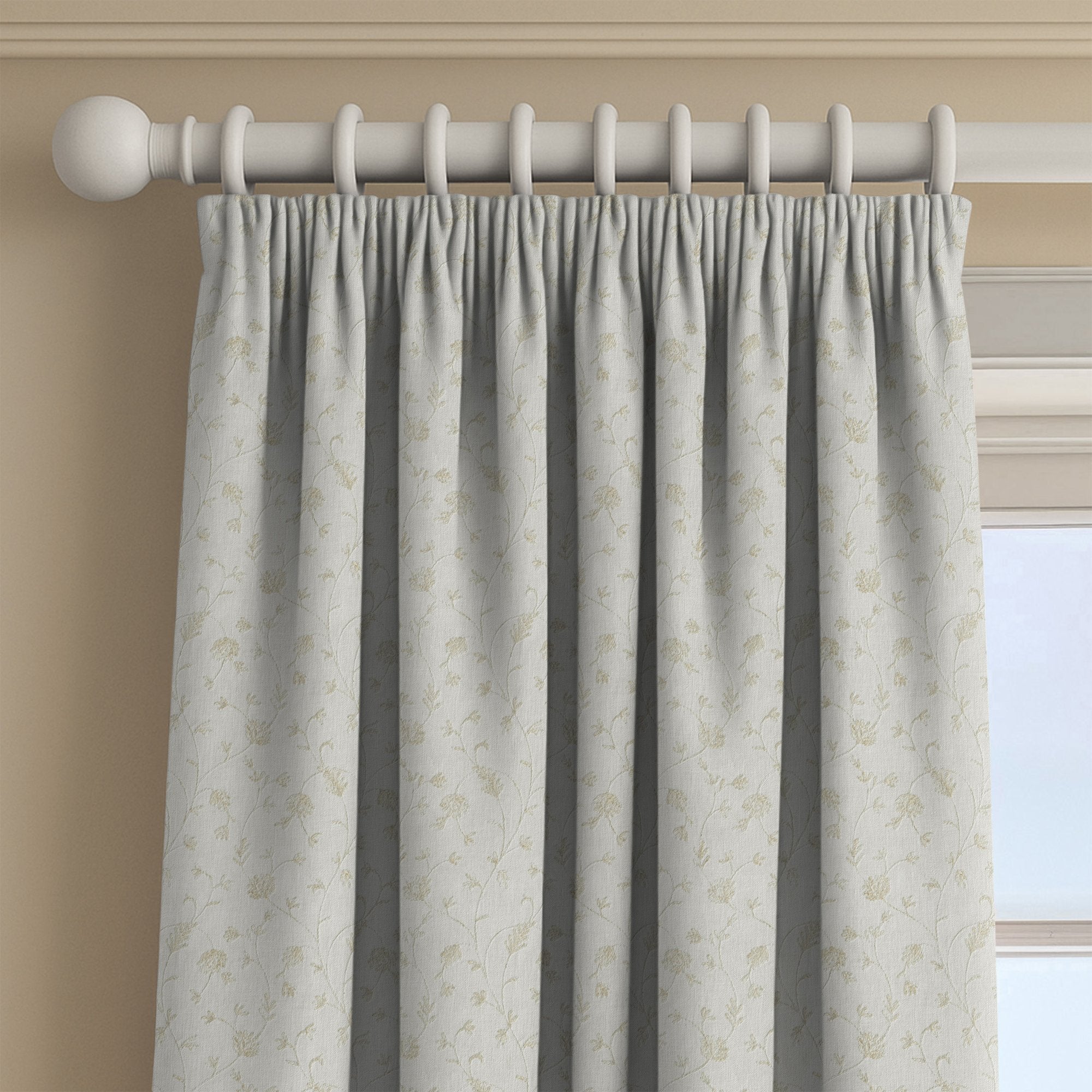 100891BH Nene Natural Belfield Fabric by Belfield Home