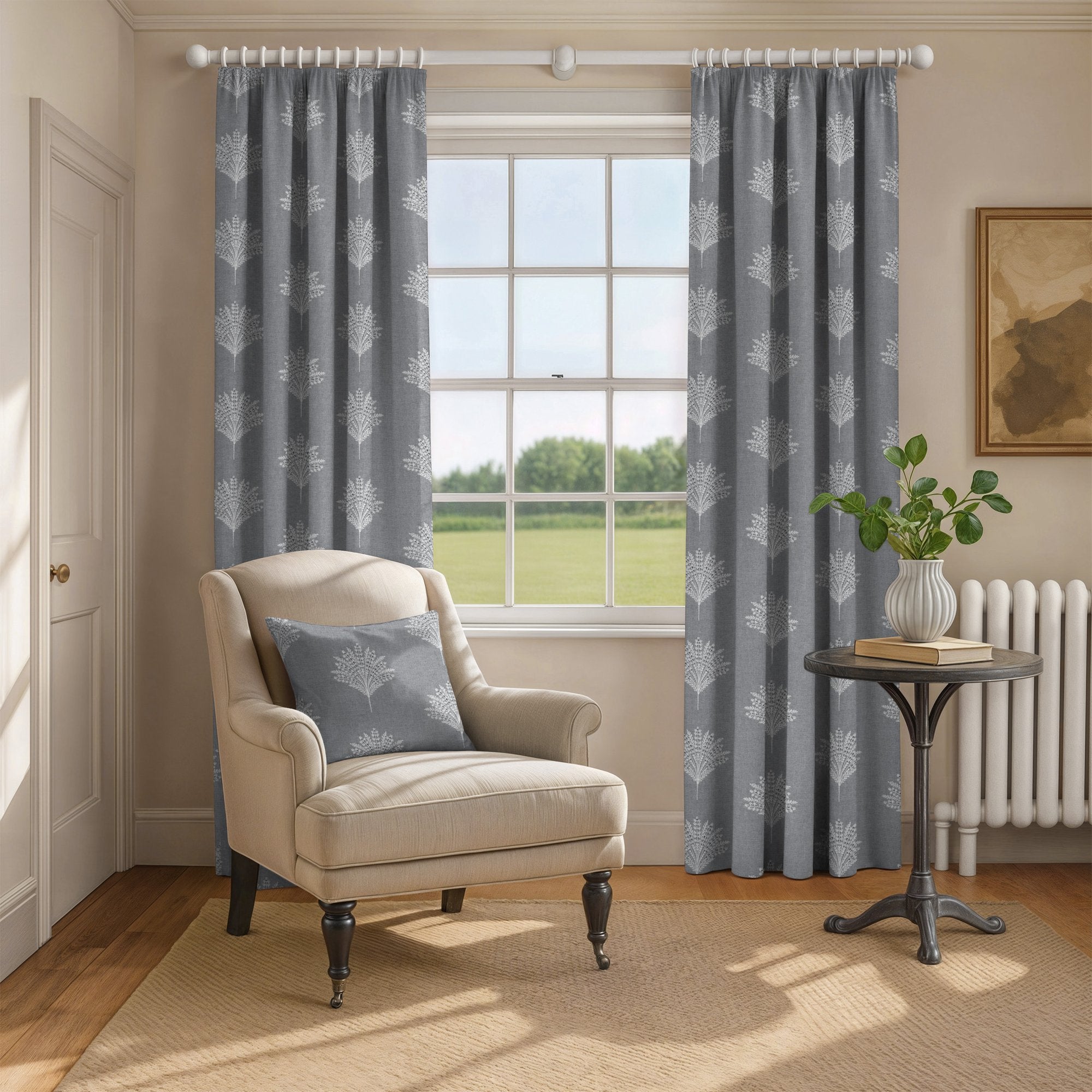 100896BH Hepworth Sky Belfield Fabric by Belfield Home