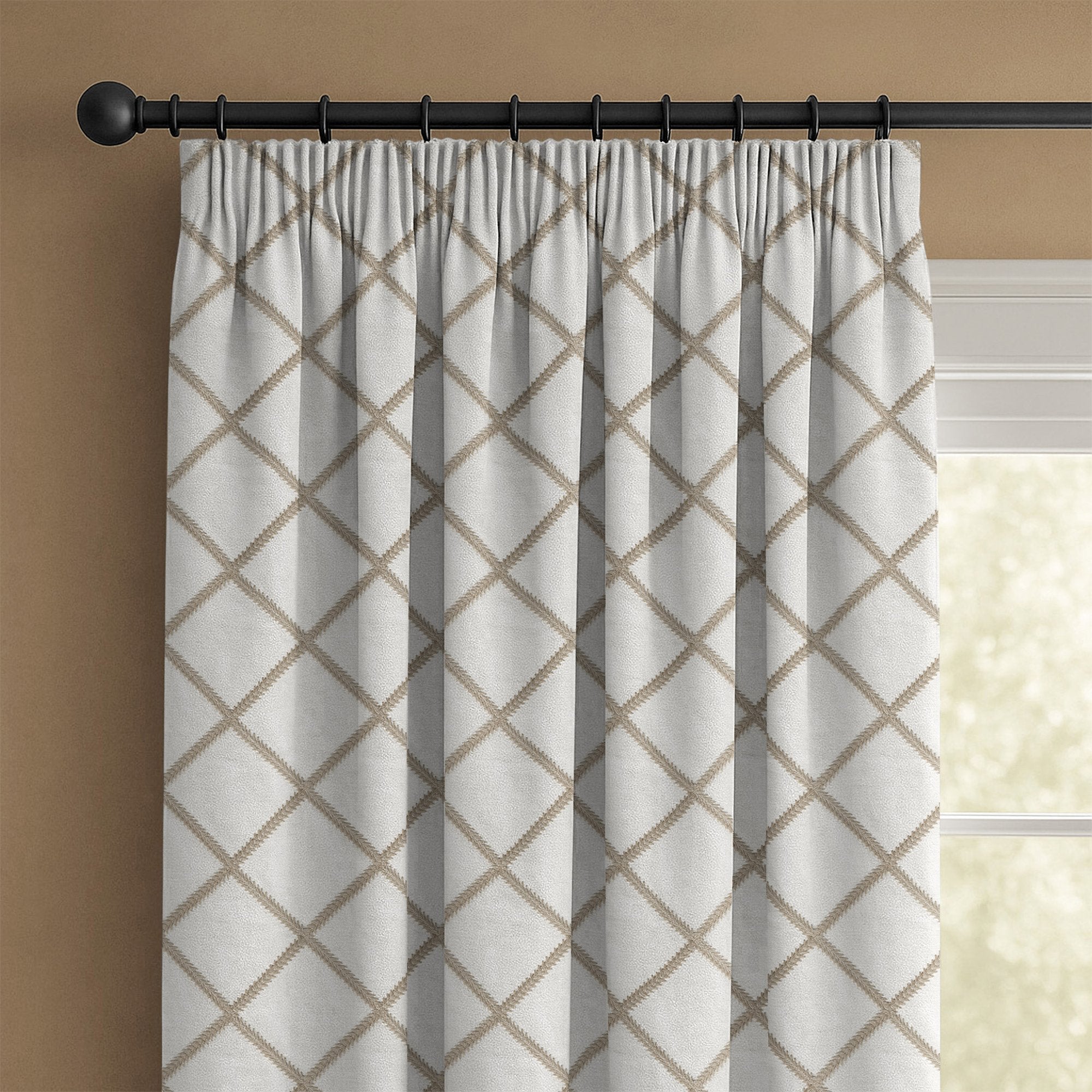 100899BH Ashford Natural Belfield Fabric by Belfield Home