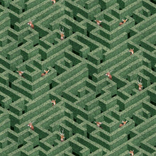 JMW-100901 Labyrinth with Deer Wallpaper by Josephine Munsey