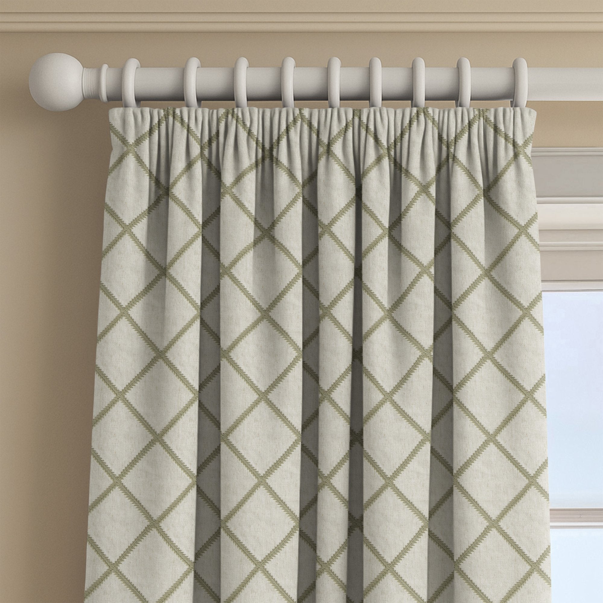 100902BH Ashford Olive Belfield Fabric by Belfield Home