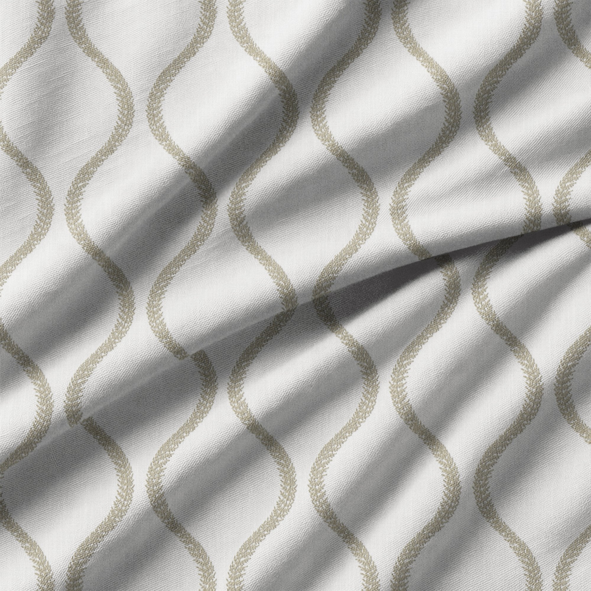 100903BH Walmer Natural Belfield Fabric by Belfield Home