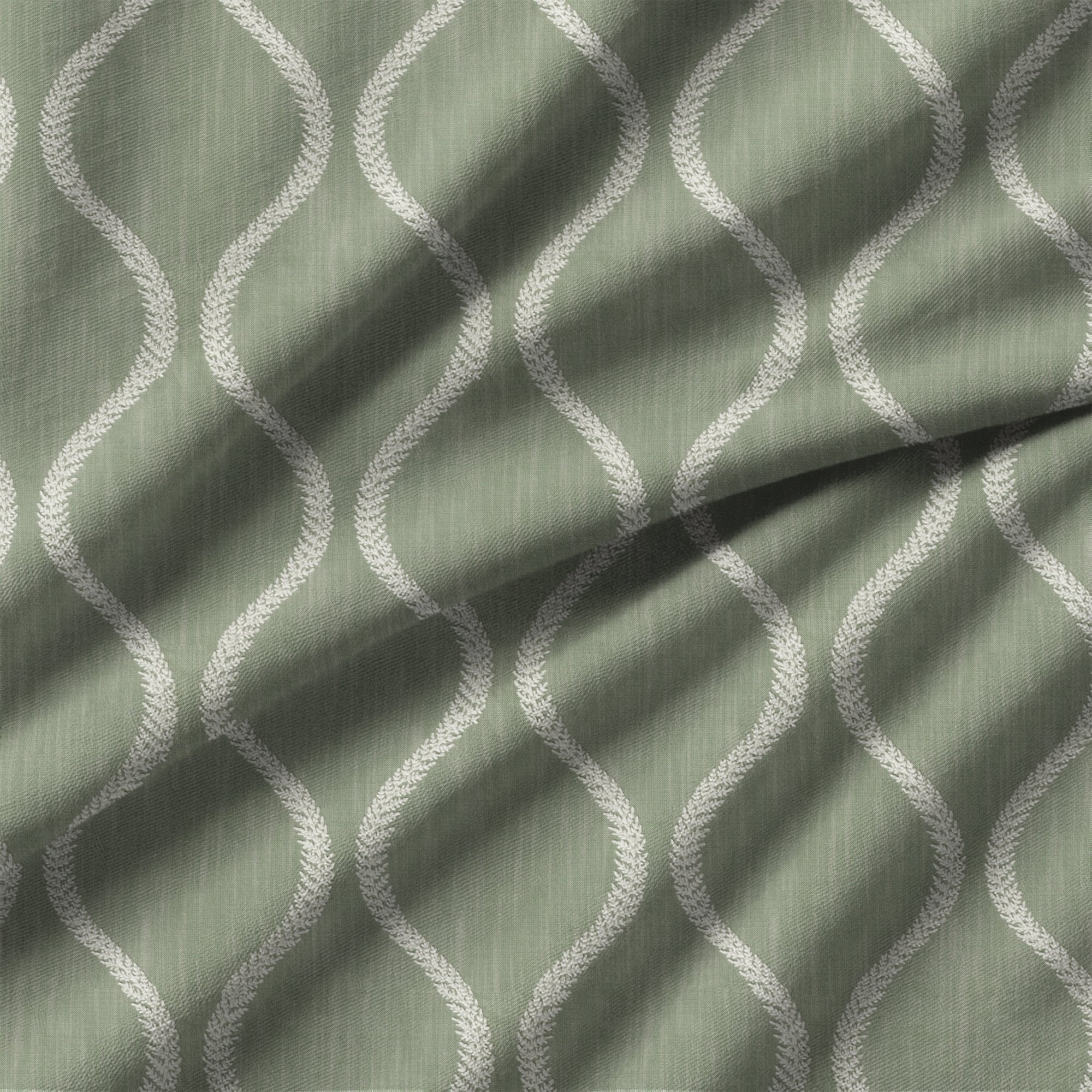 100905BH Walmer Duck Egg Belfield Fabric by Belfield Home