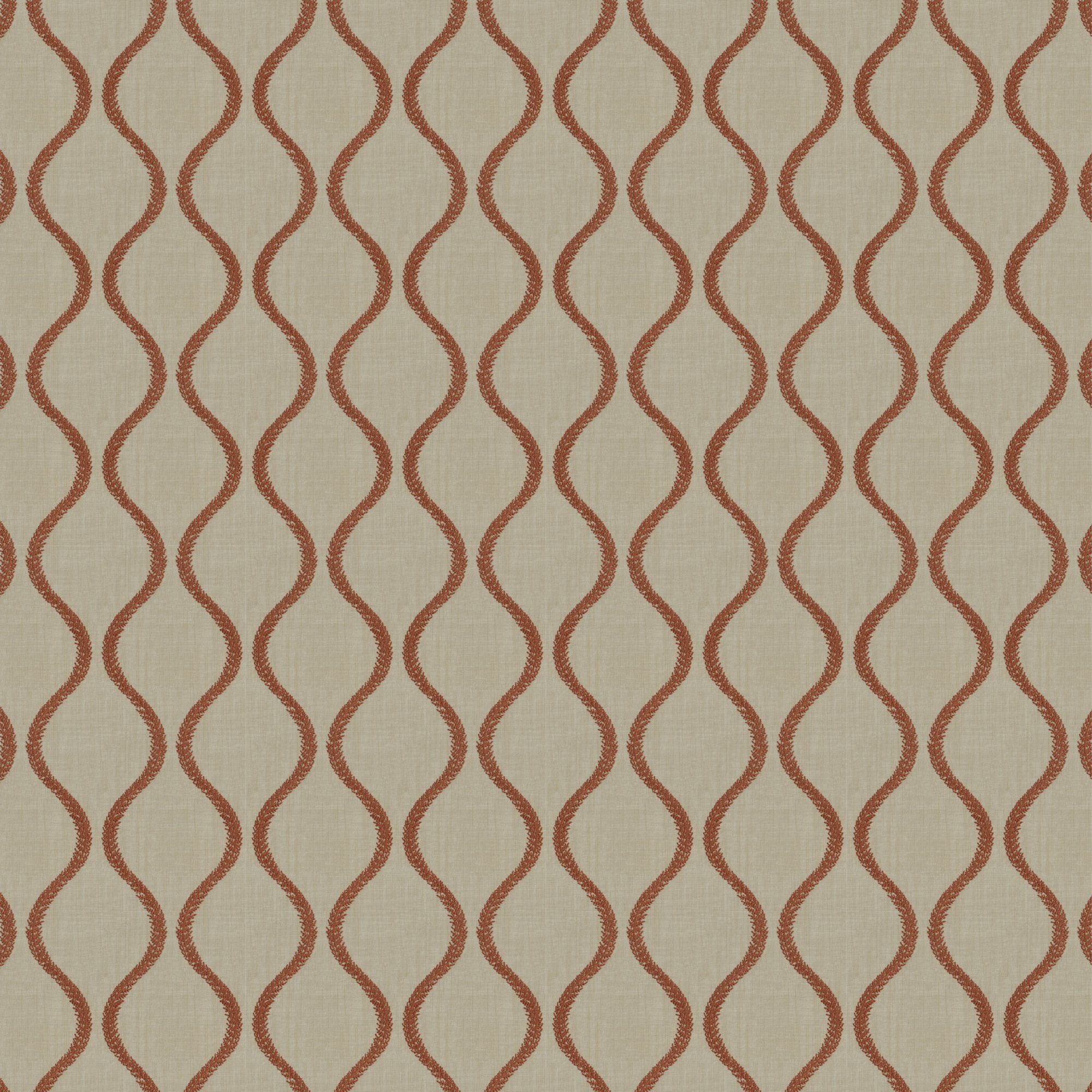 100906BH Walmer Rust Belfield Fabric by Belfield Home