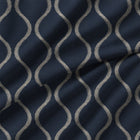 100907BH Walmer Navy Belfield Fabric by Belfield Home