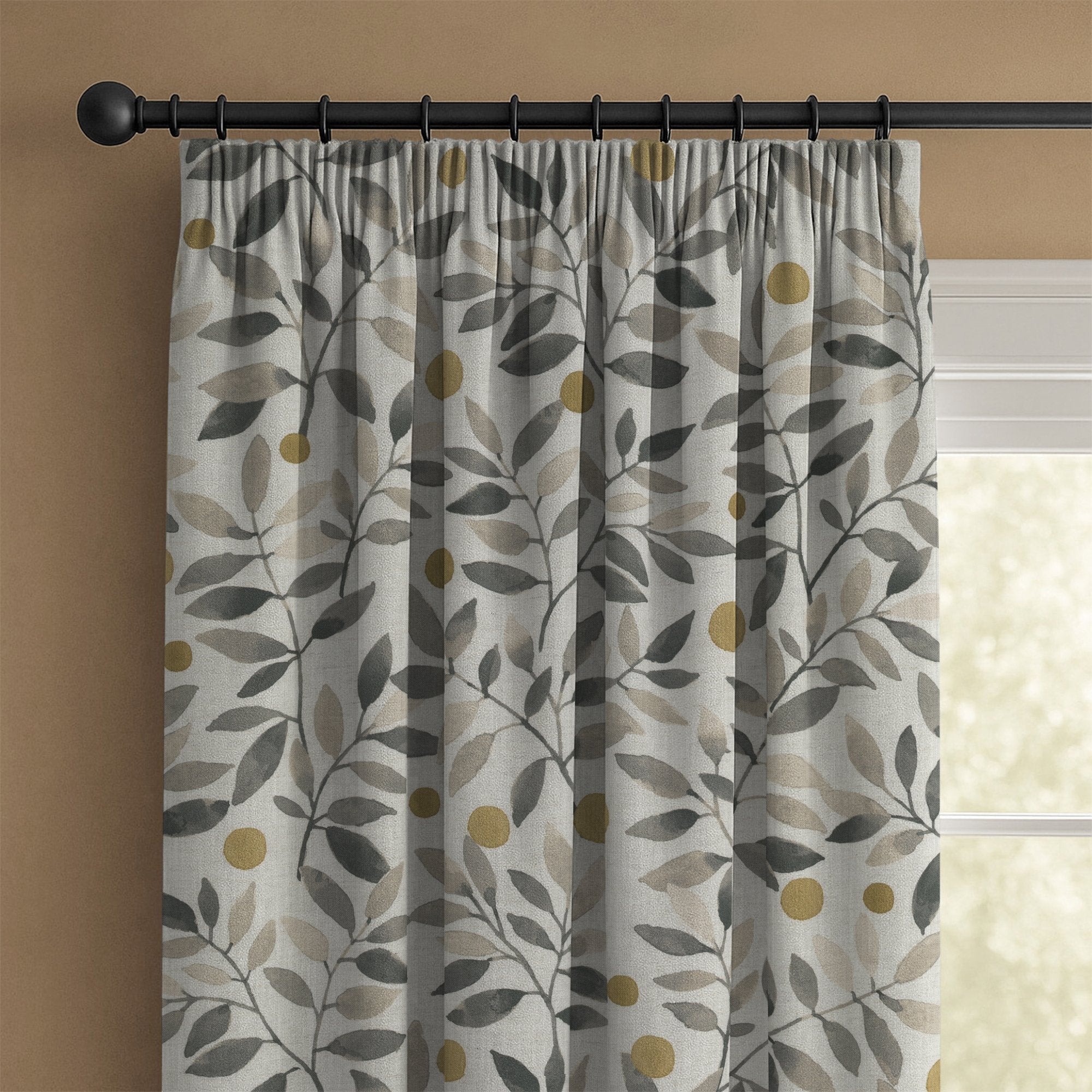 100920BH Beeton Natural Belfield Fabric by Belfield Home