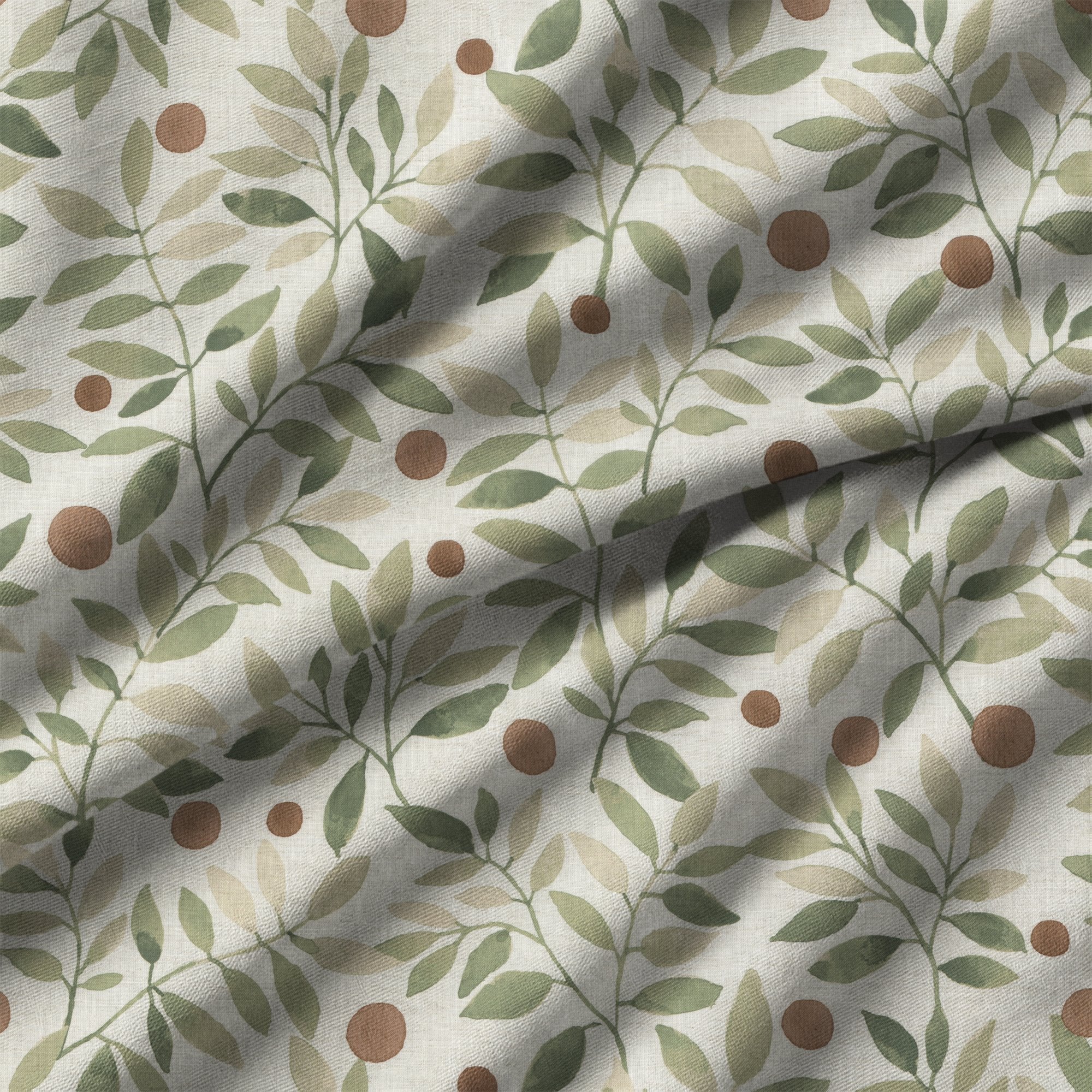 100921BH Beeton Green Belfield Fabric by Belfield Home