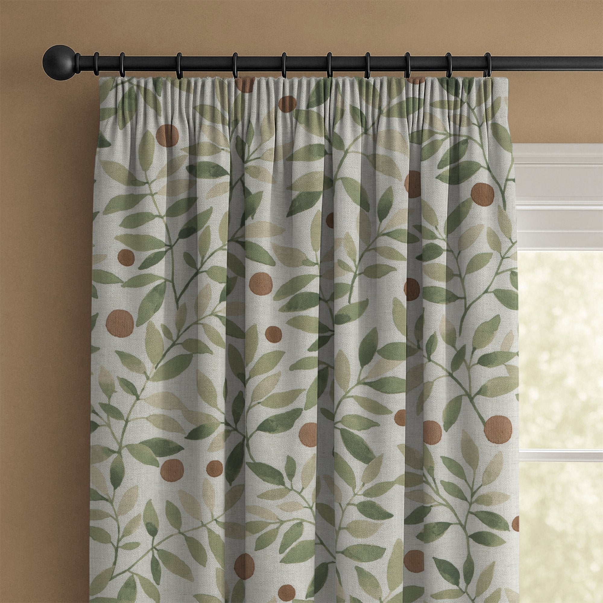 100921BH Beeton Green Belfield Fabric by Belfield Home