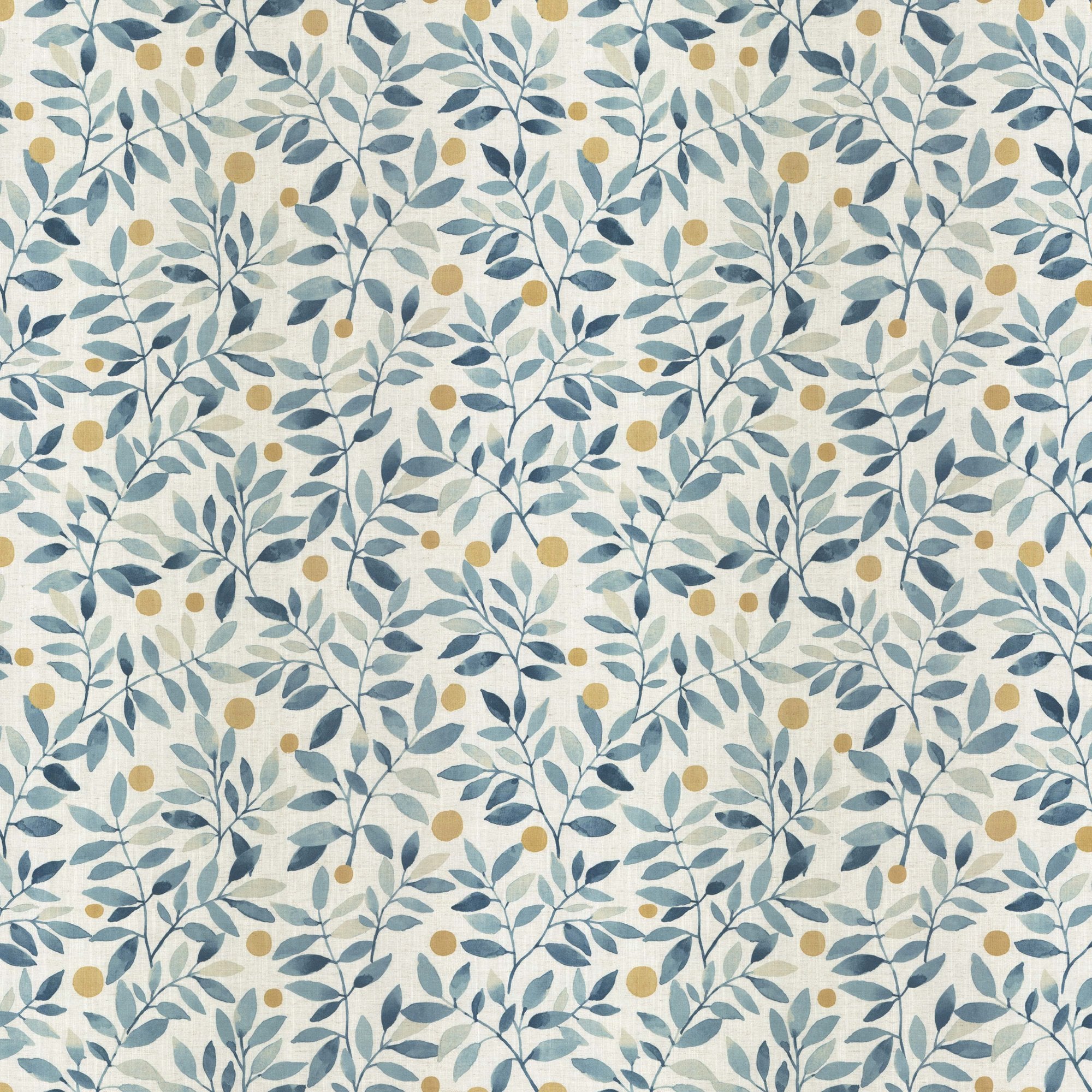 100923BH Beeton Blue Belfield Fabric by Belfield Home