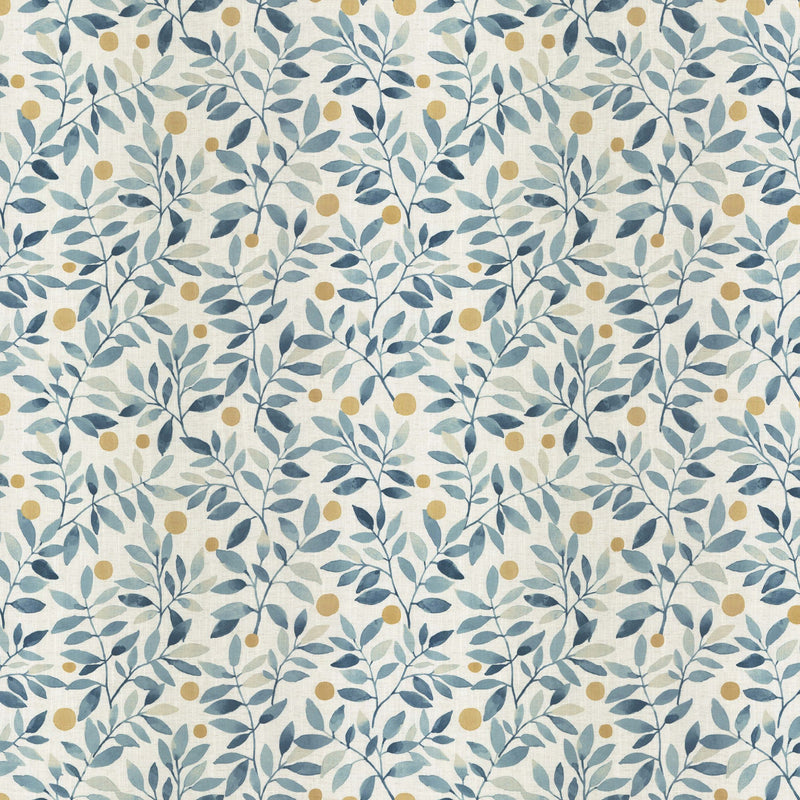 100923BH Beeton Blue Belfield Fabric by Belfield Home