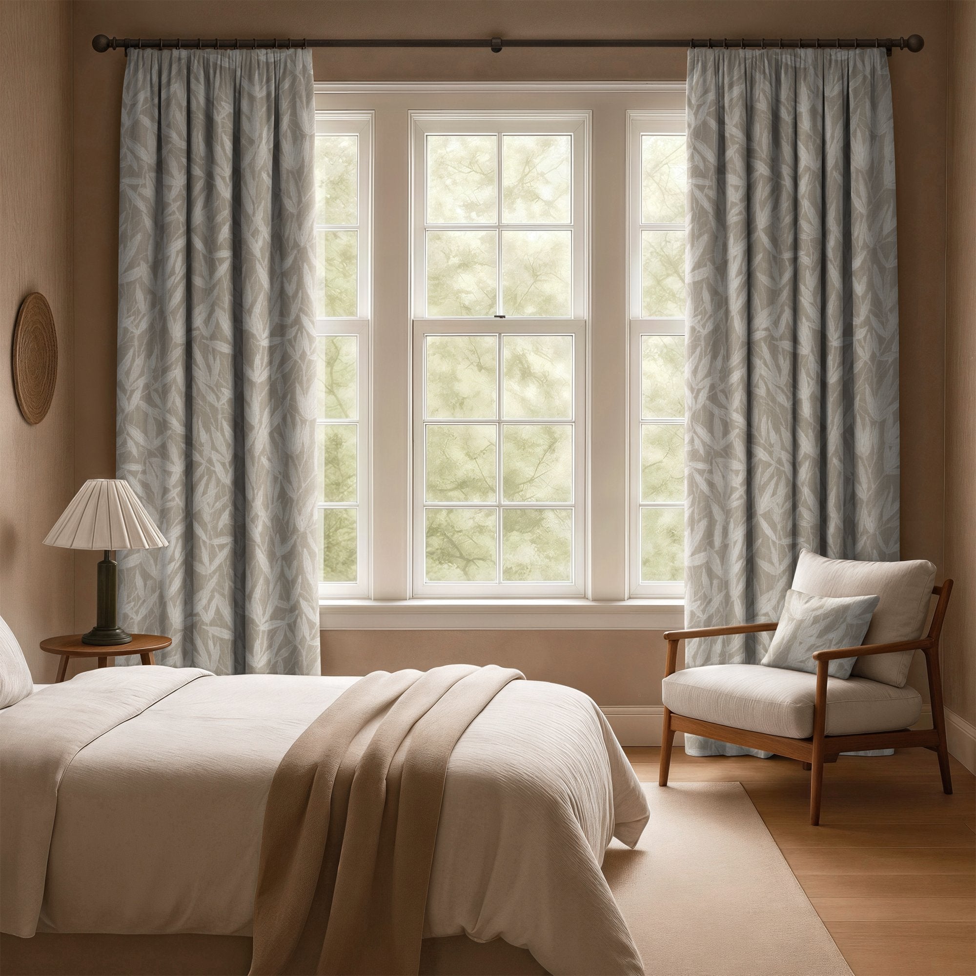 100932BH Herne Natural Belfield Fabric by Belfield Home