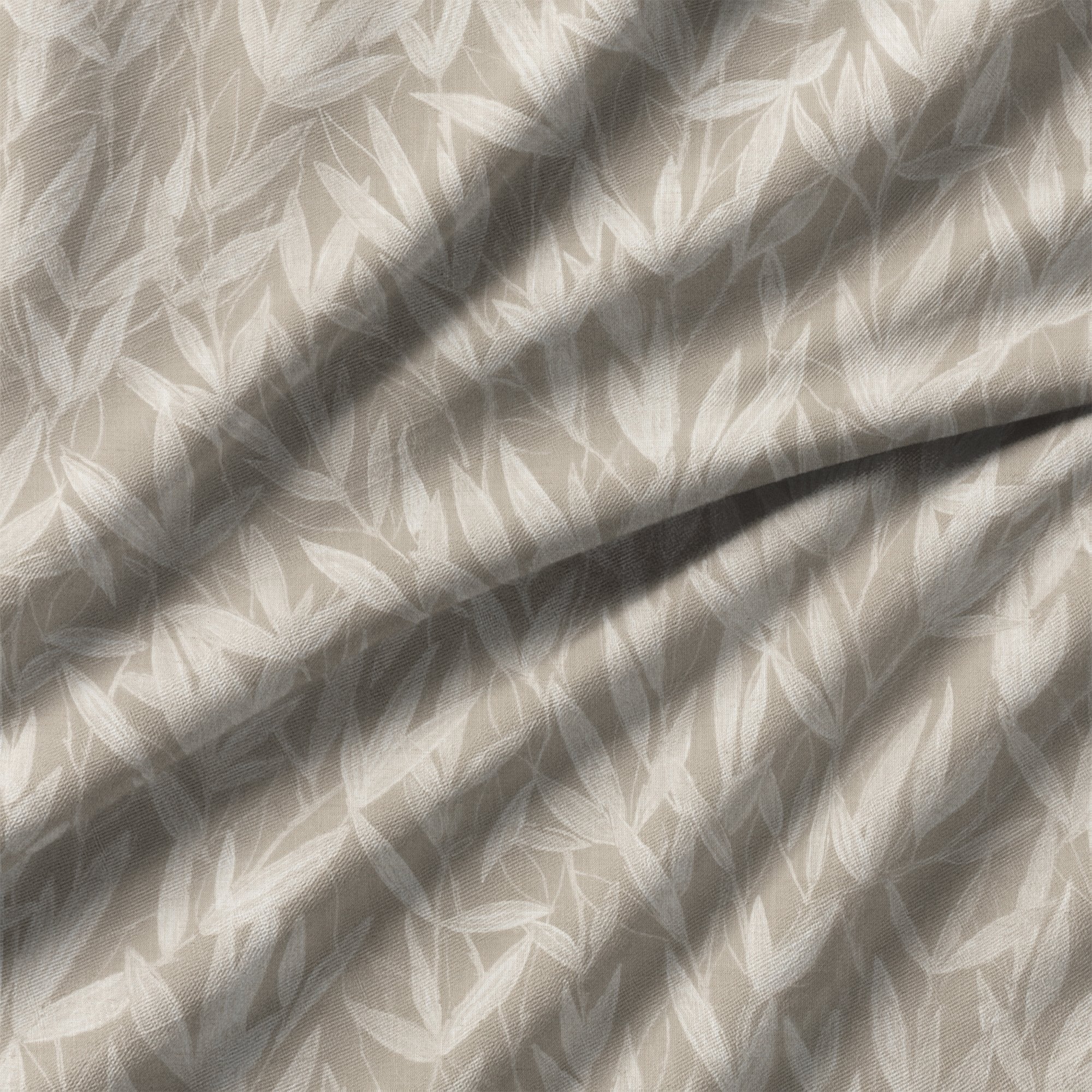 100932BH Herne Natural Belfield Fabric by Belfield Home