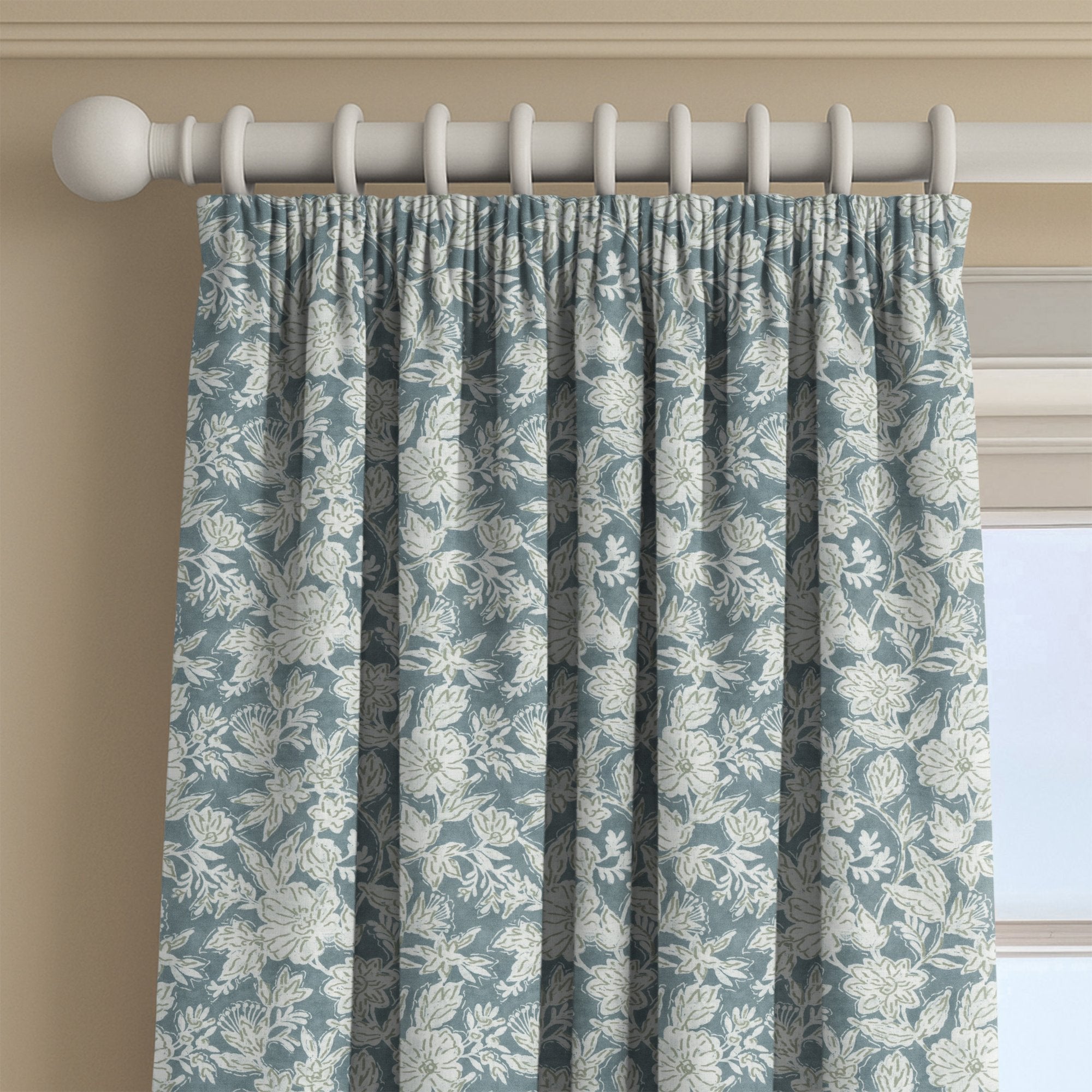 100938BH Sedley Blue Belfield Fabric by Belfield Home
