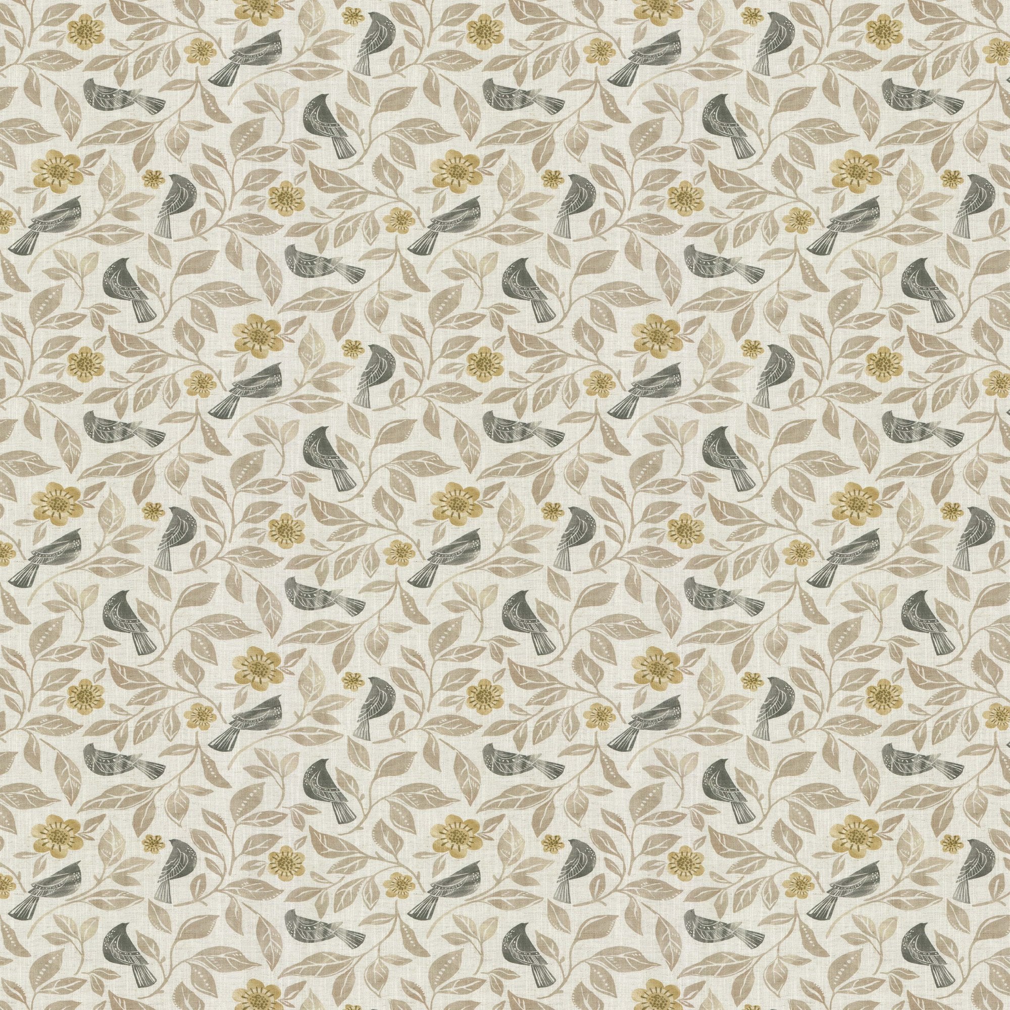 100939BH Bloom Natural Belfield Fabric by Belfield Home