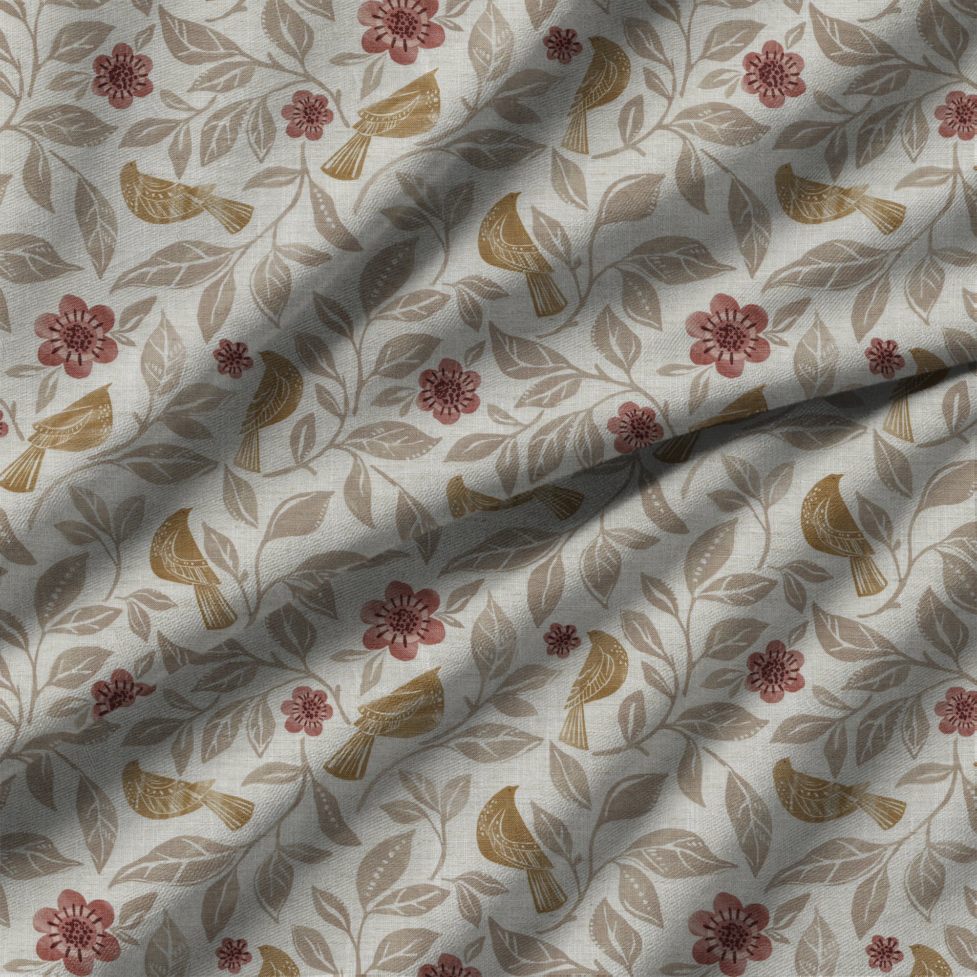 100940BH Bloom Blush Belfield Fabric by Belfield Home
