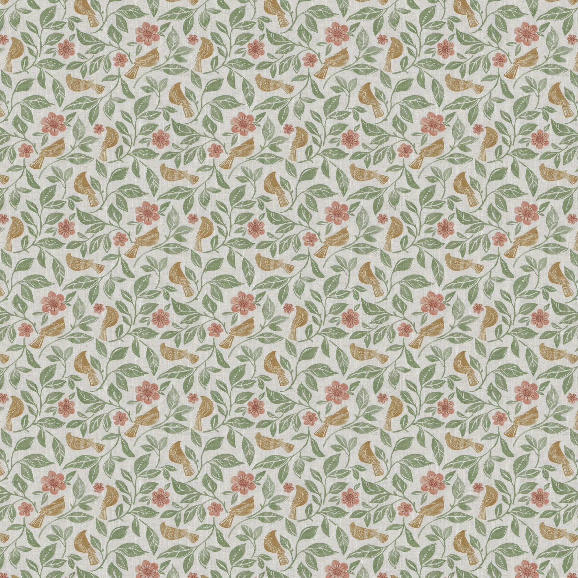 100942BH Bloom Green Belfield Fabric by Belfield Home
