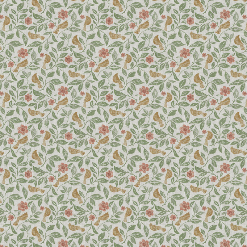 100942BH Bloom Green Belfield Fabric by Belfield Home