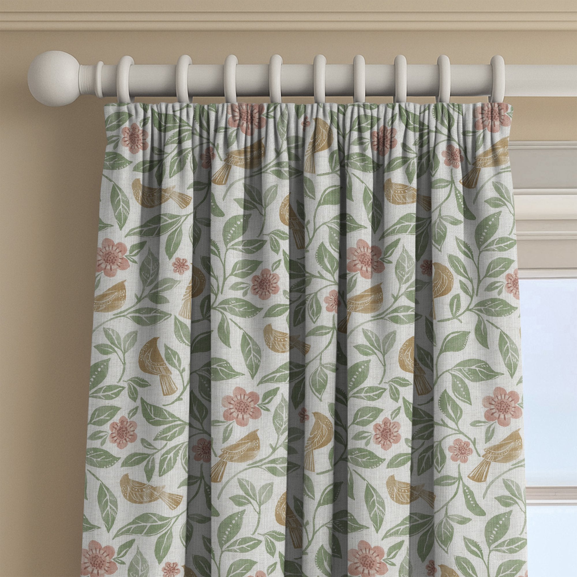 100942BH Bloom Green Belfield Fabric by Belfield Home