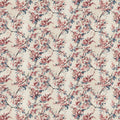 Thorpe Pink / Linen Belfield Fabric by Belfield Home