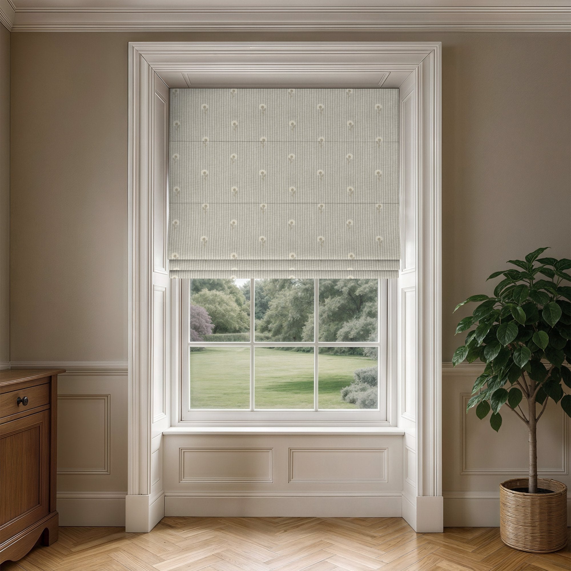 100947BH Abbey Natural Belfield Fabric by Belfield Home