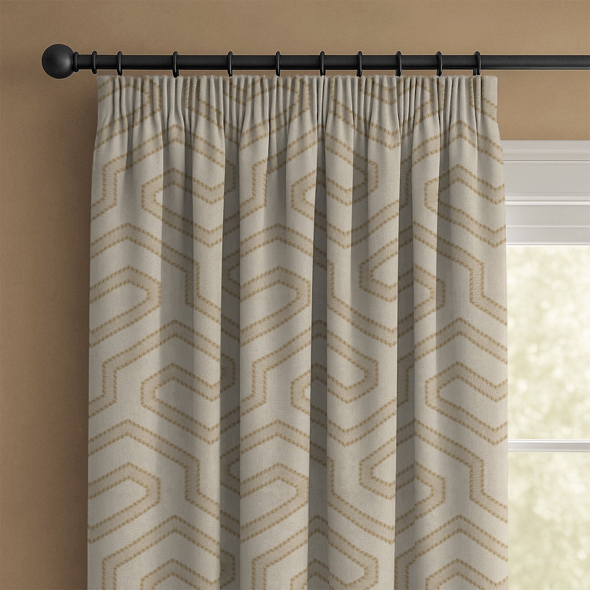 100951BH Acton Natural Belfield Fabric by Belfield Home