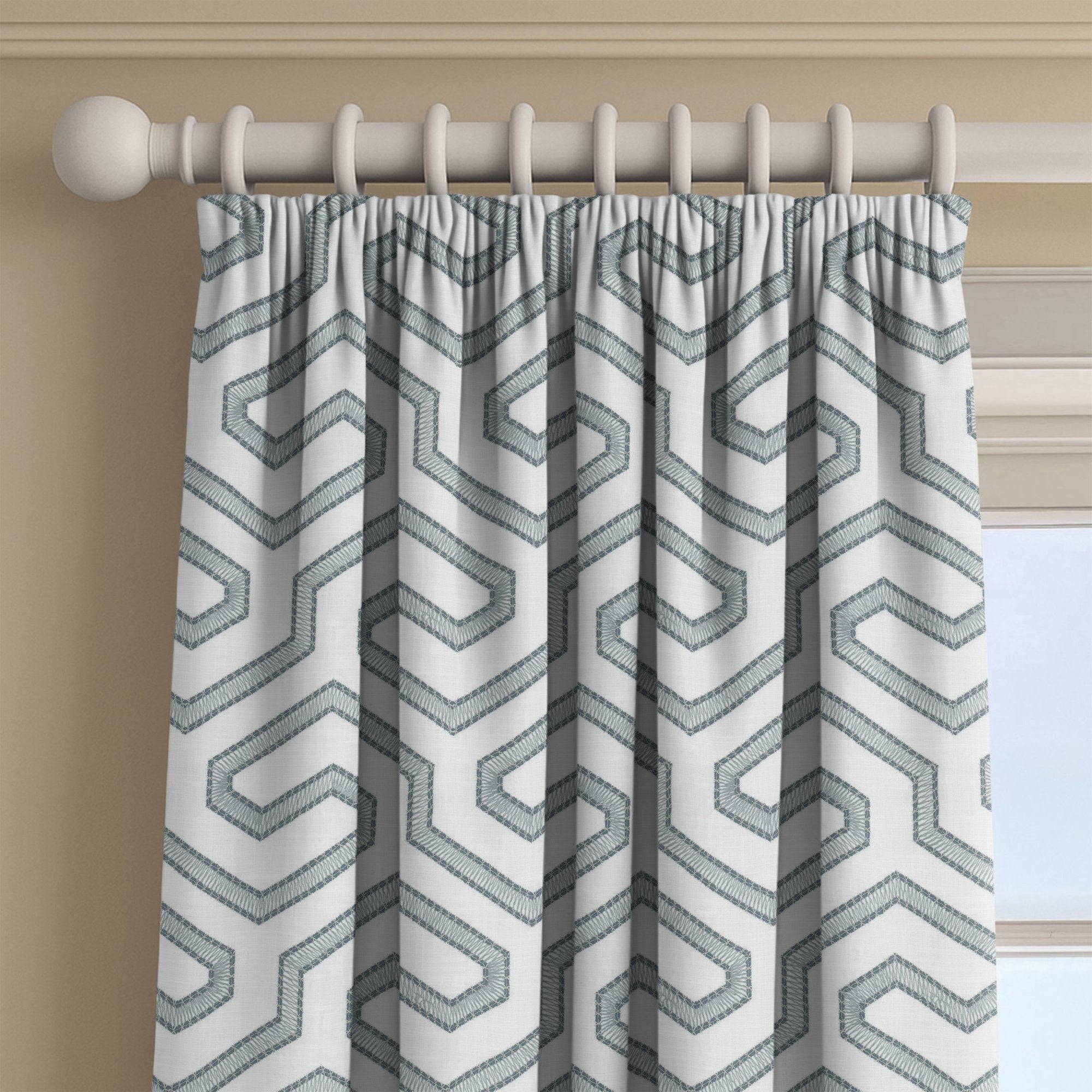 100953BH Acton Sky Belfield Fabric by Belfield Home