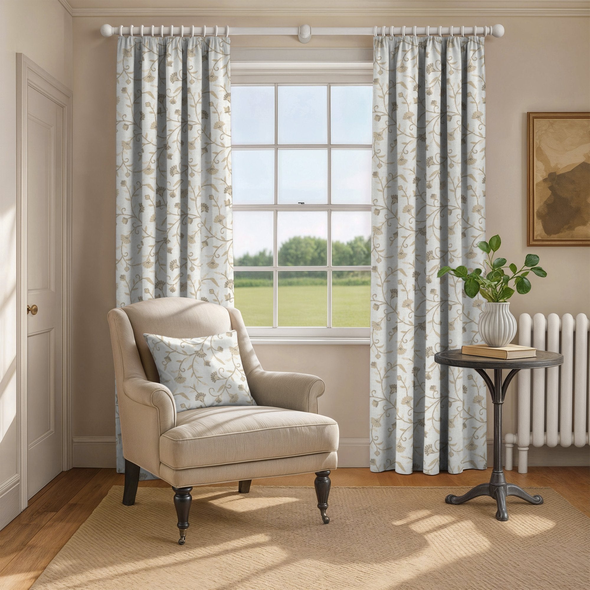 100954BH Kentmere Natural Belfield Fabric by Belfield Home
