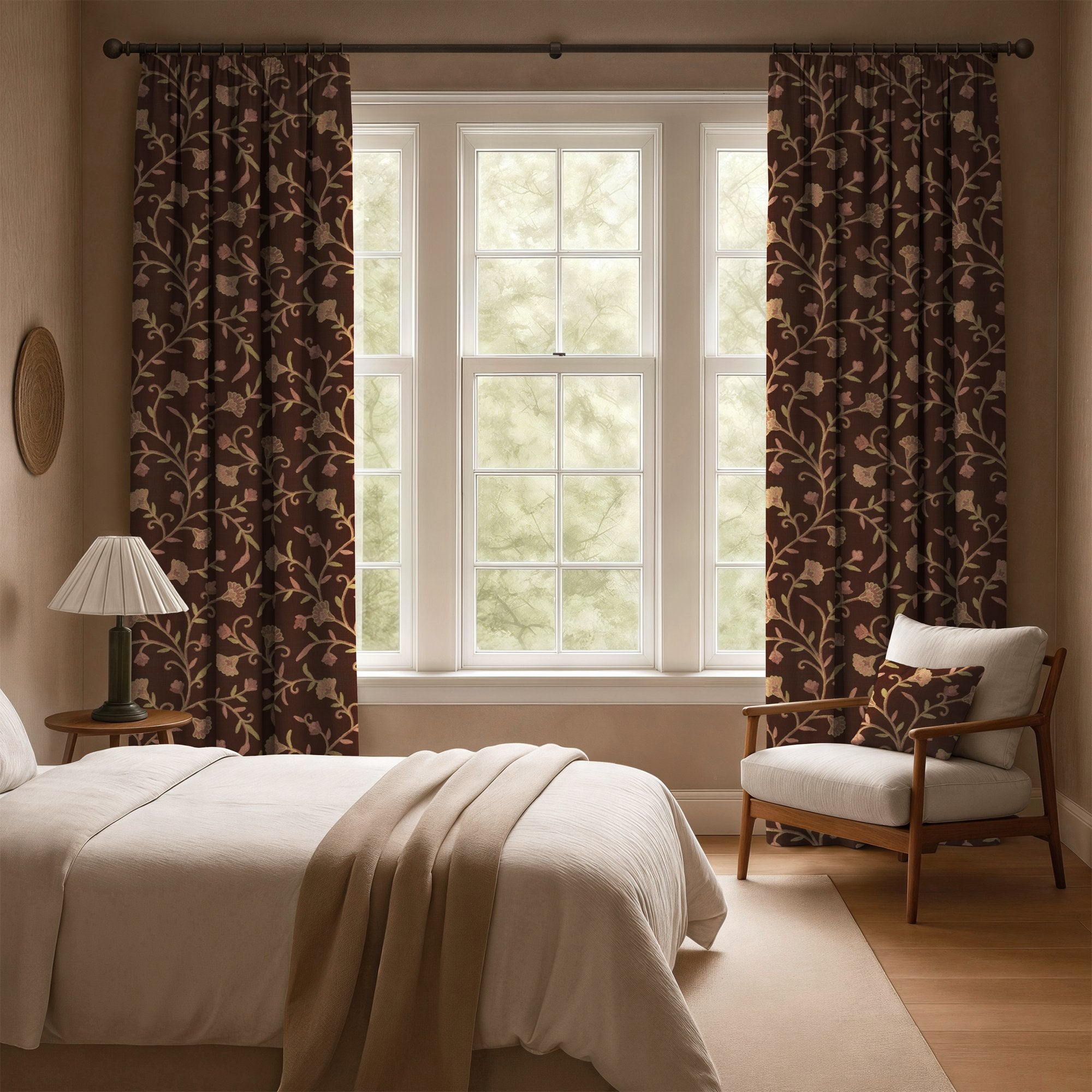 100958BH Kentmere Burgundy Belfield Fabric by Belfield Home