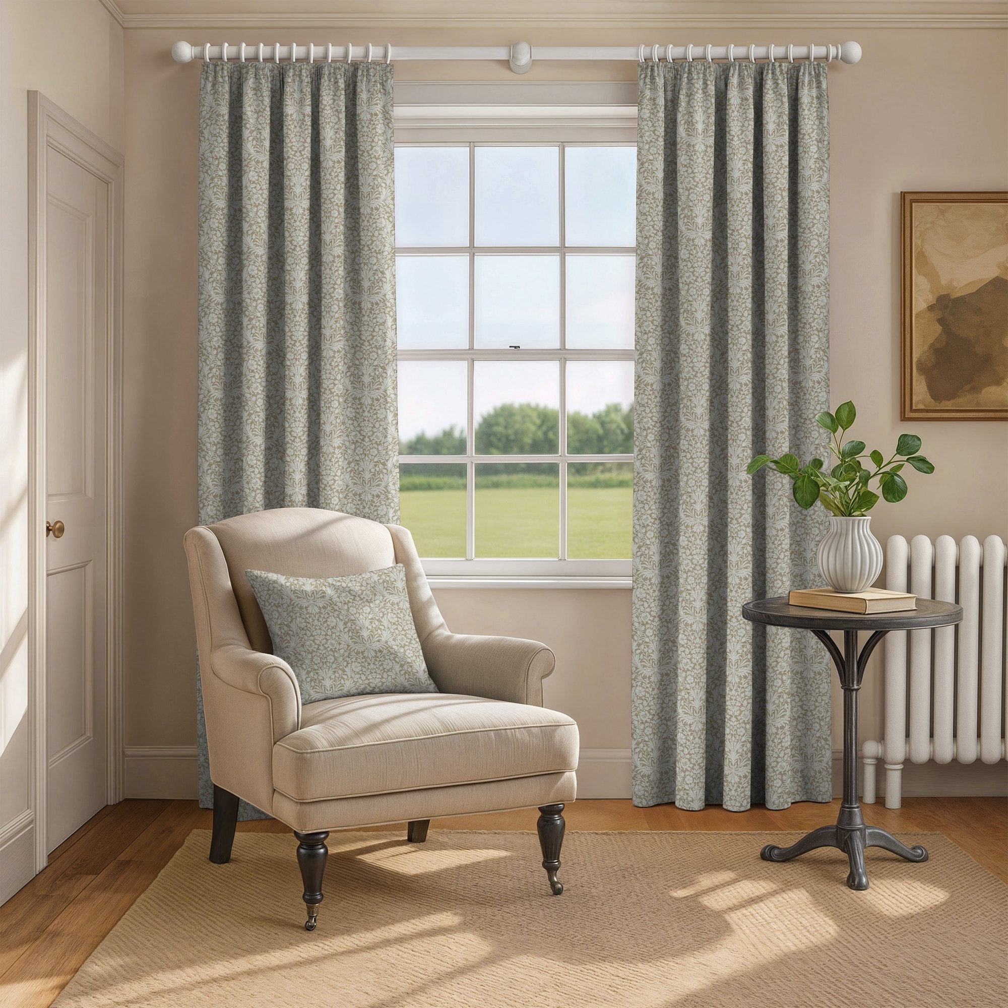 101018BH Amble Natural Belfield Fabric by Belfield Home