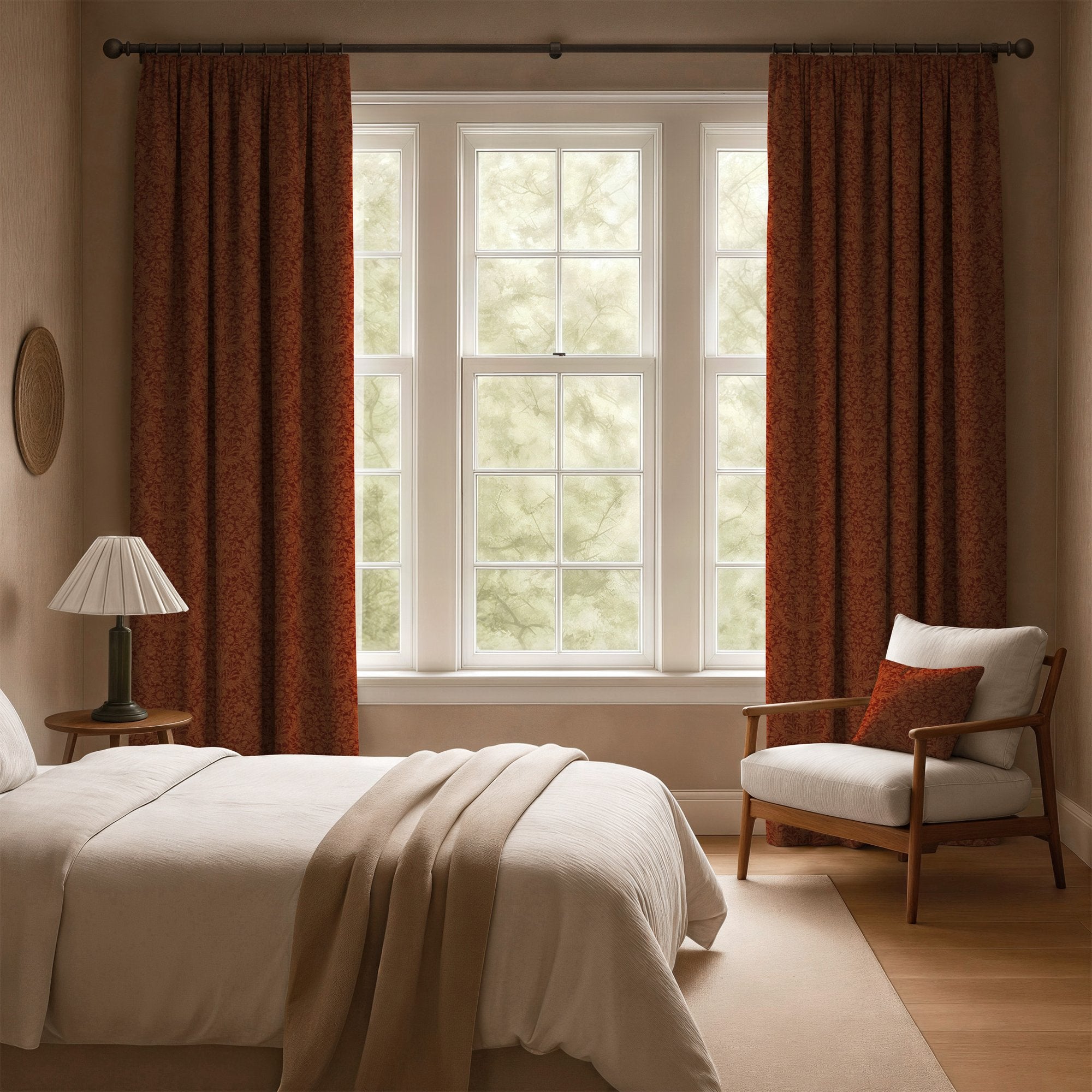 101021BH Amble Terracotta Belfield Fabric by Belfield Home
