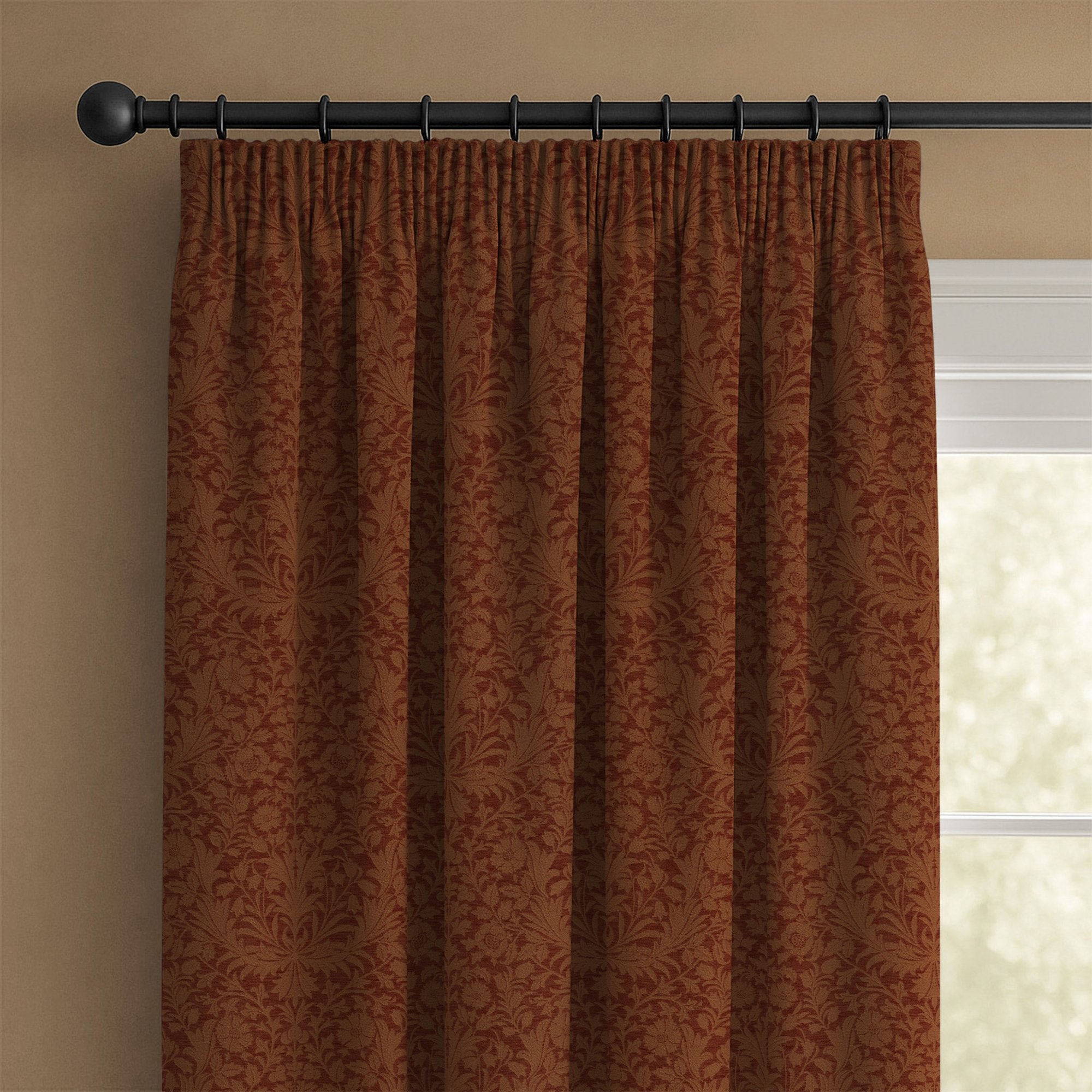 101021BH Amble Terracotta Belfield Fabric by Belfield Home