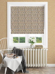 101049EH Whittle Ochre A La Mode Fabric by Esselle Home