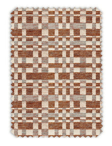 101051EH Whittle Brick A La Mode Fabric by Esselle Home
