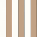 Golden Lines Basics Stripe Camel Blanc Wallpaper by Caselio