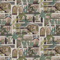 Peacock Arches Wallpaper by Josephine Munsey