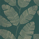 Moonlight Banana Tree Green & Co Vert sapin Wallpaper By Caselio