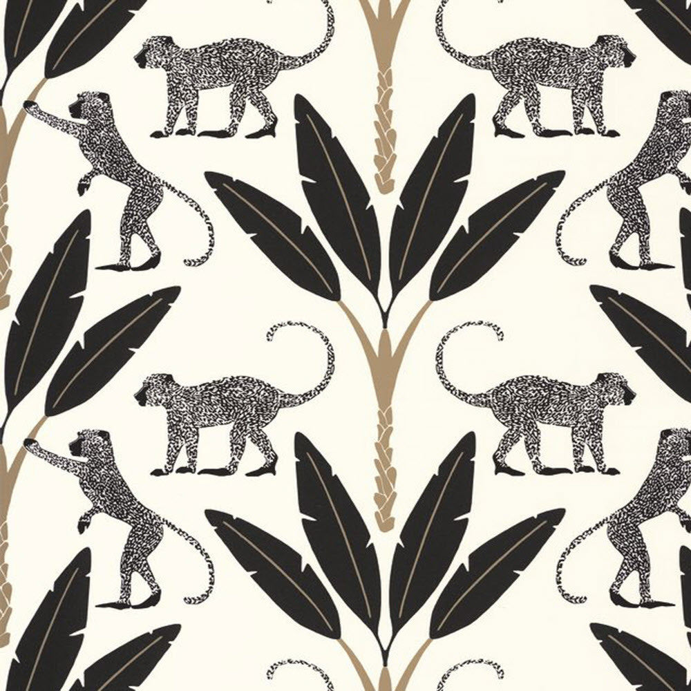 MLG101179020 ( 101179020 ) Monkey Forest Moonlight Wallpaper By Caselio