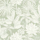 Odyssee Hawai Green & Co Vert d'eau Wallpaper By Caselio