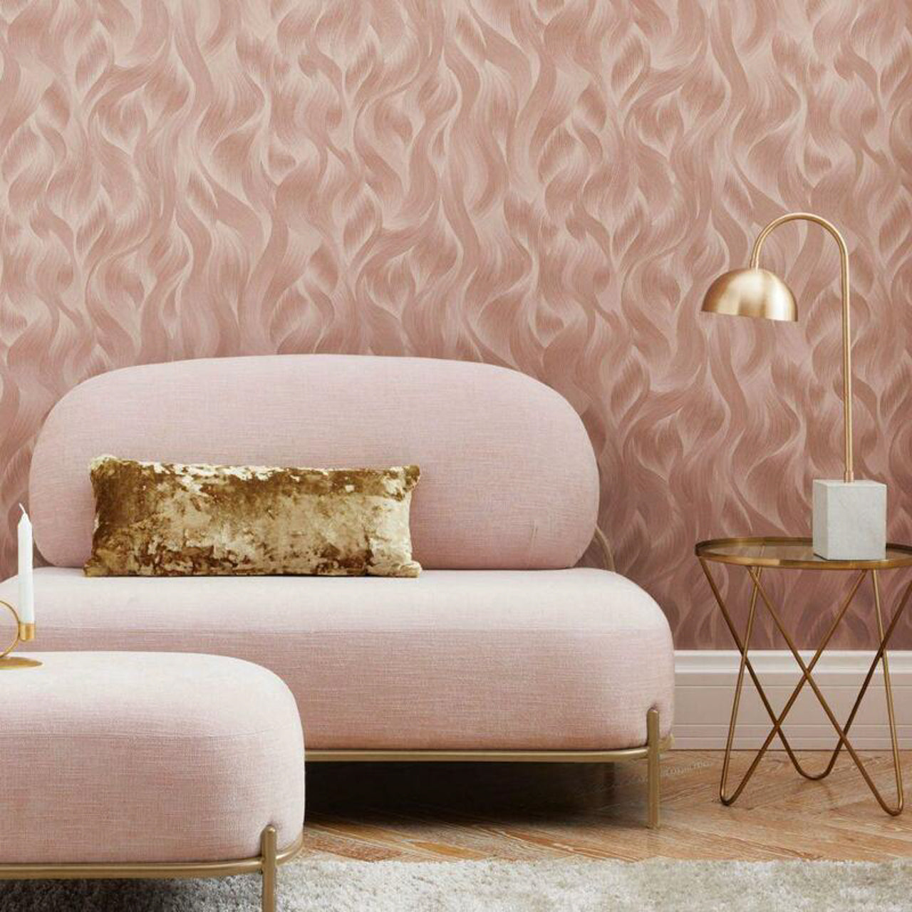 10151-05 Waves Elle Decoration Wallpaper by Galerie