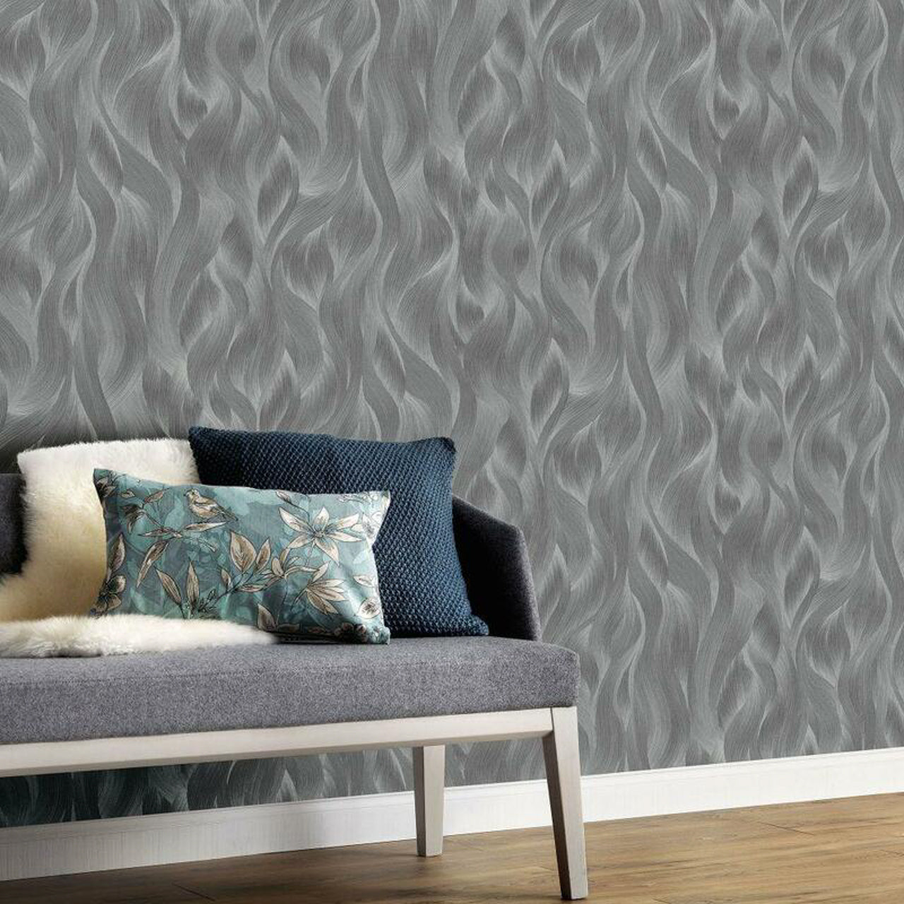 10151-47 Waves Elle Decoration Wallpaper by Galerie