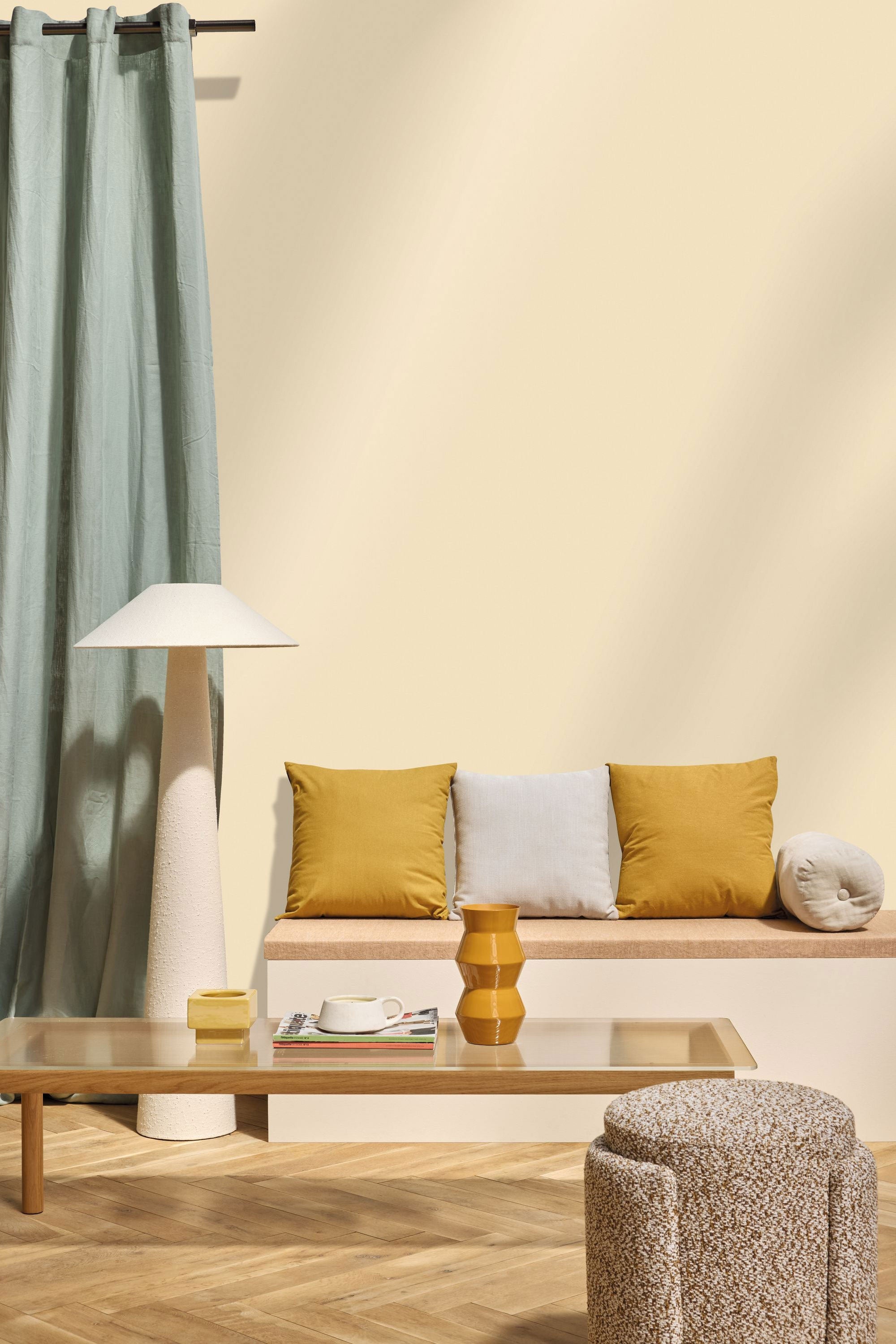 101560009 Uni Mat Neige Wallpaper by Caselio