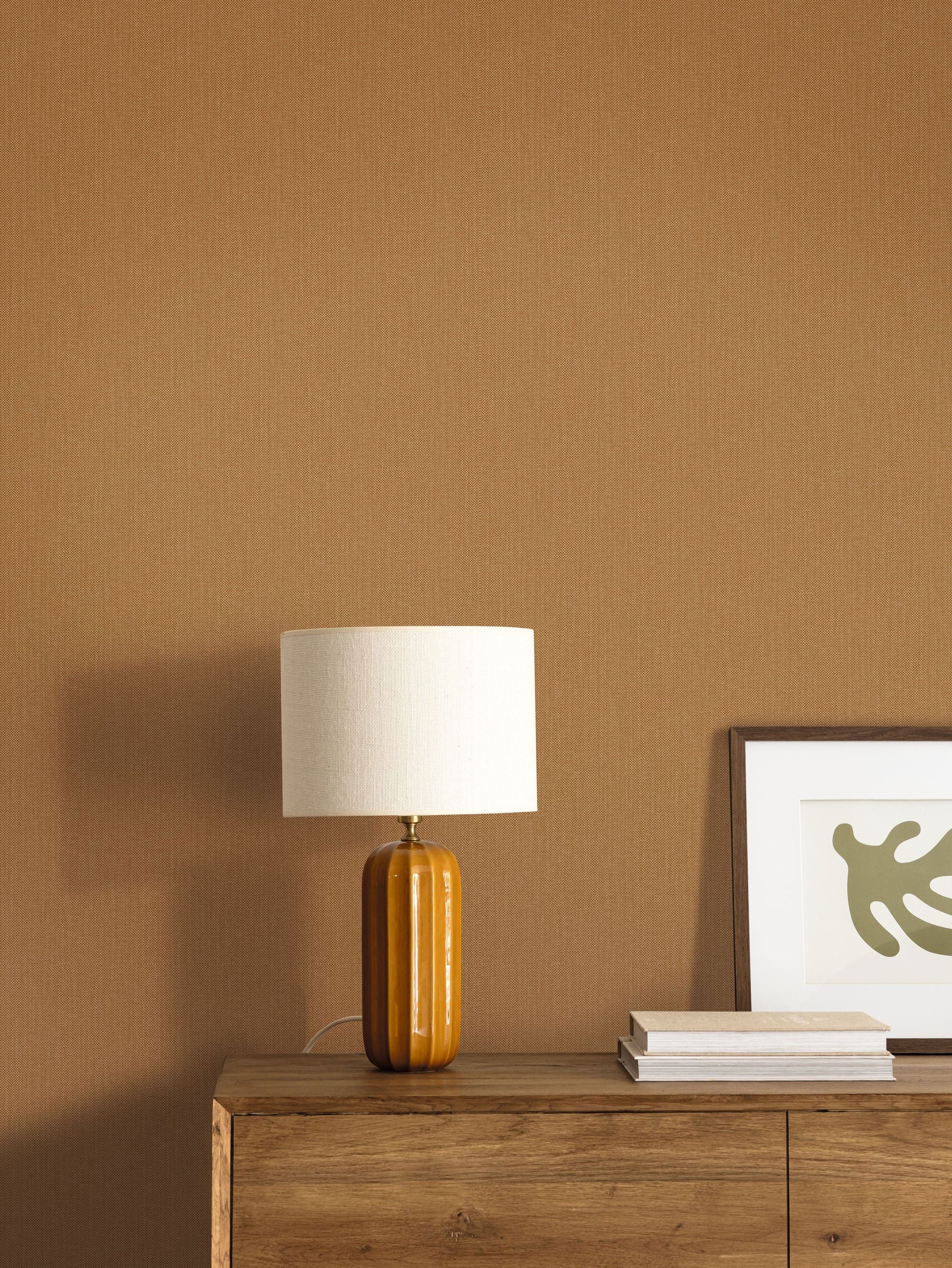 101563050 Uni Mat Cuivre Wallpaper by Caselio